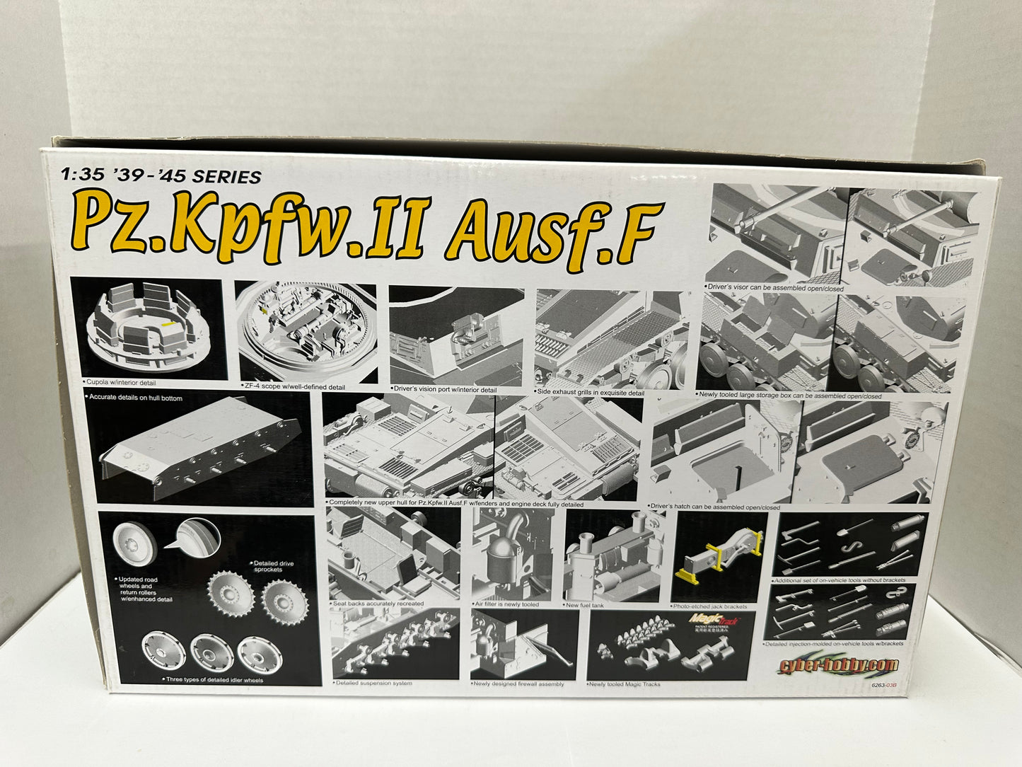 Dragon Pz.Kpfw.II Ausf.F 6263 1/35 45 Series