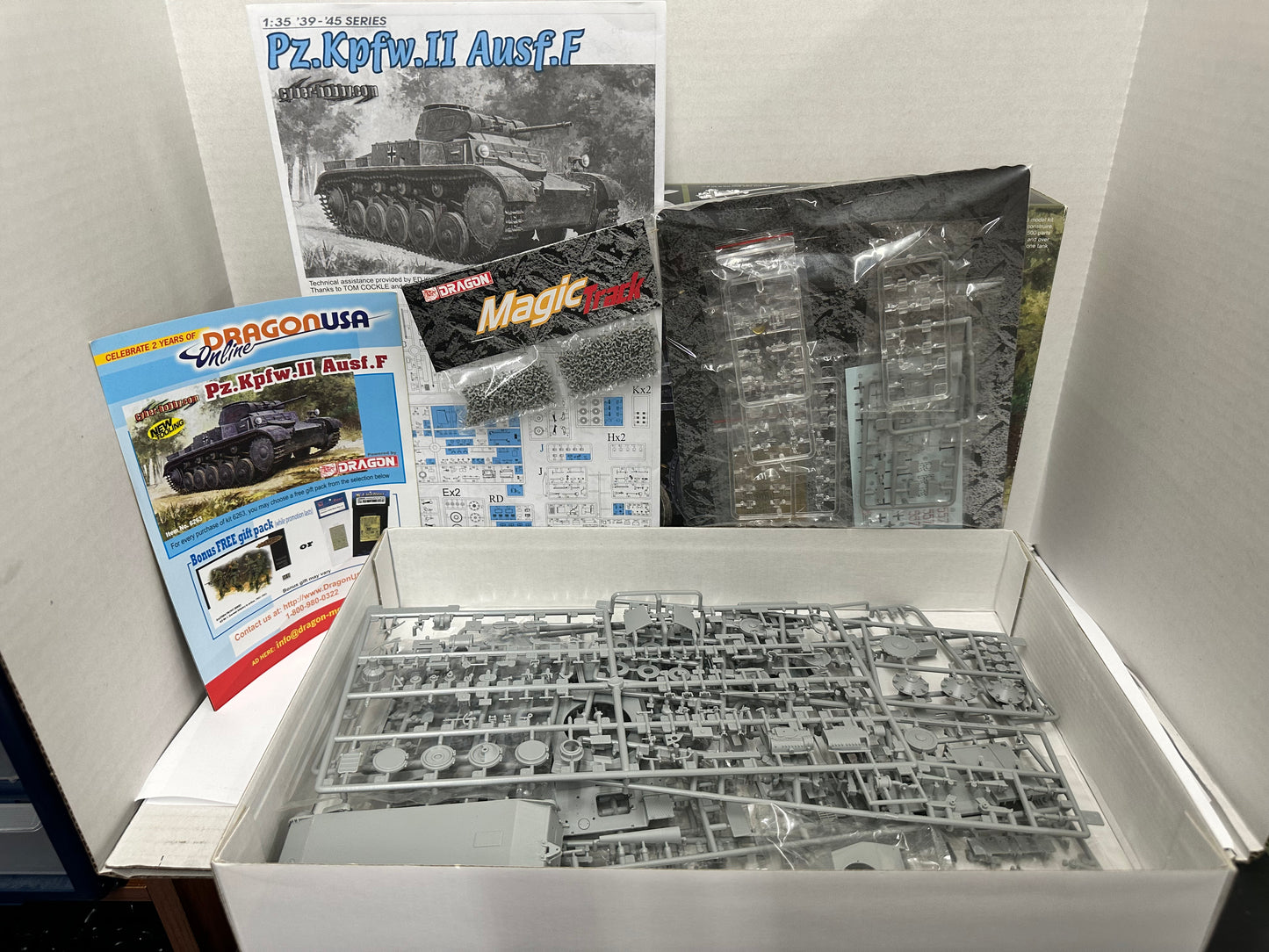 Dragon Pz.Kpfw.II Ausf.F 6263 1/35 45 Series