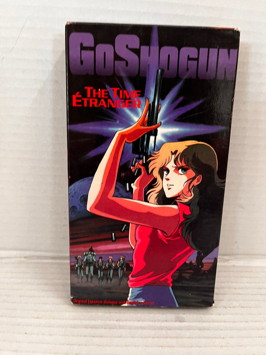GOSHOGUN THE TIME ETRANGER MANGA VIDEO VHS 1996
