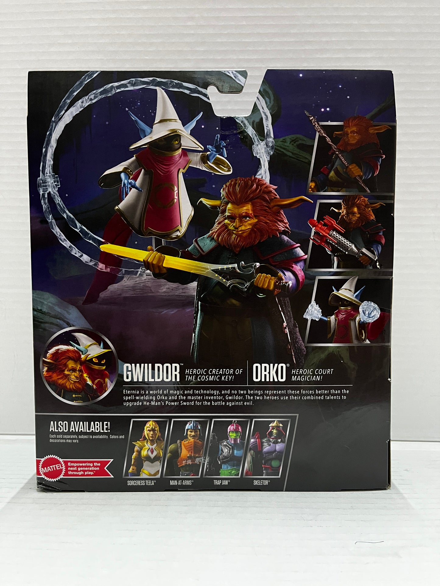 MATTEL 2023 MOTU MASTERVERSE REVOLUTION GWILDOR & ORKO