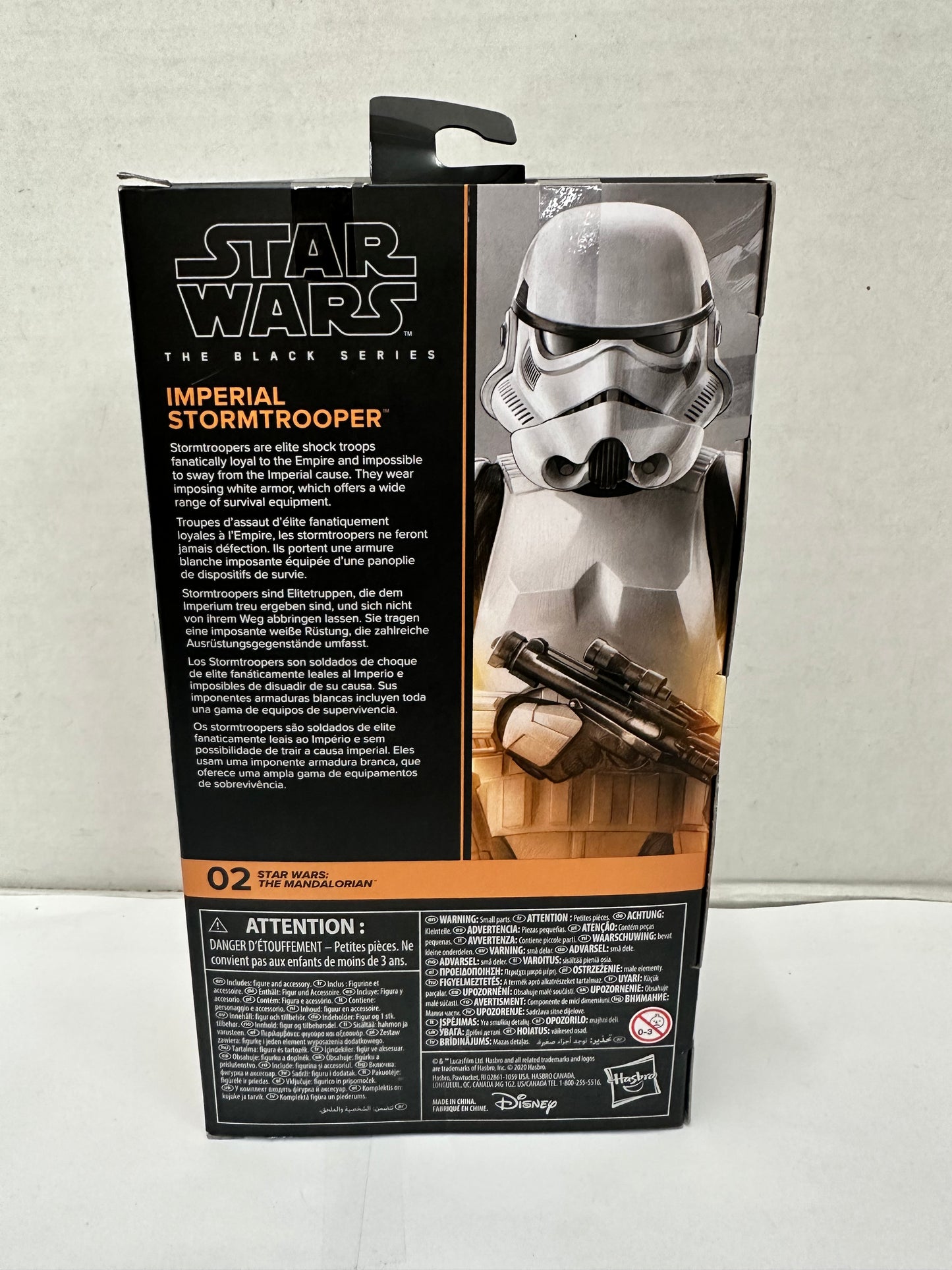 Hasbro Star Wars The Black Series The Mandalorian Imperial Stormtrooper Figure