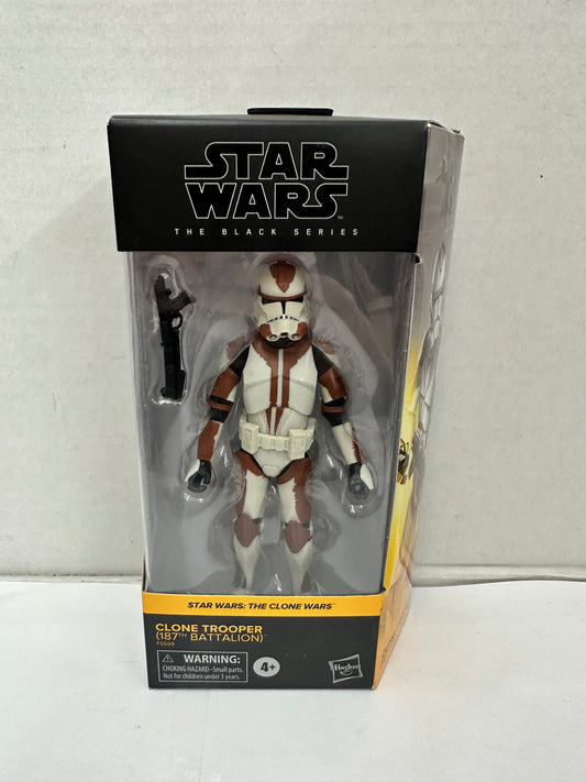 Star Wars Black Series CLONE TROOPER (187th) The Clone Wars #10 6" Figure