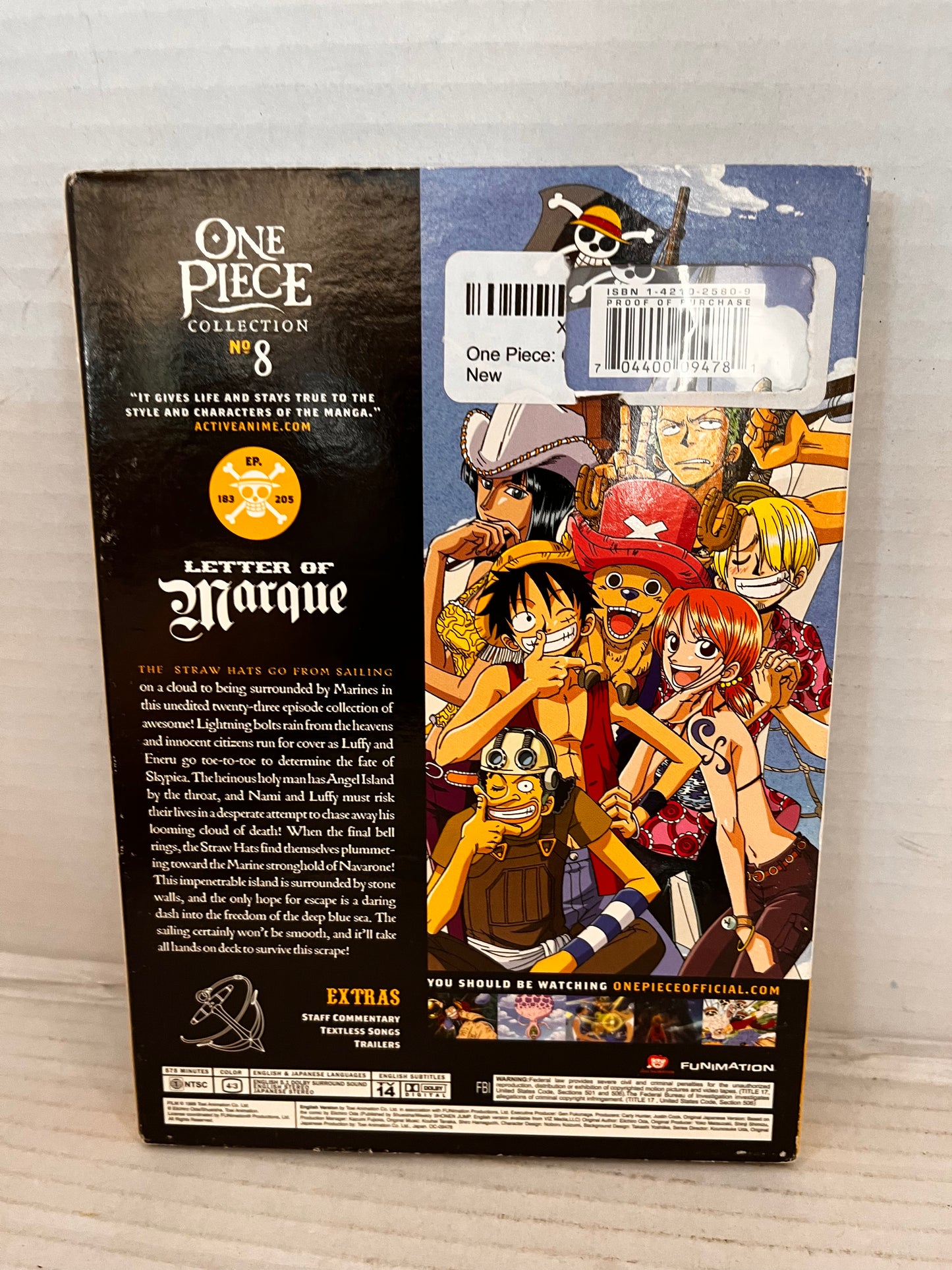 One Piece: Collection 9 [New DVD] Boxed Set
