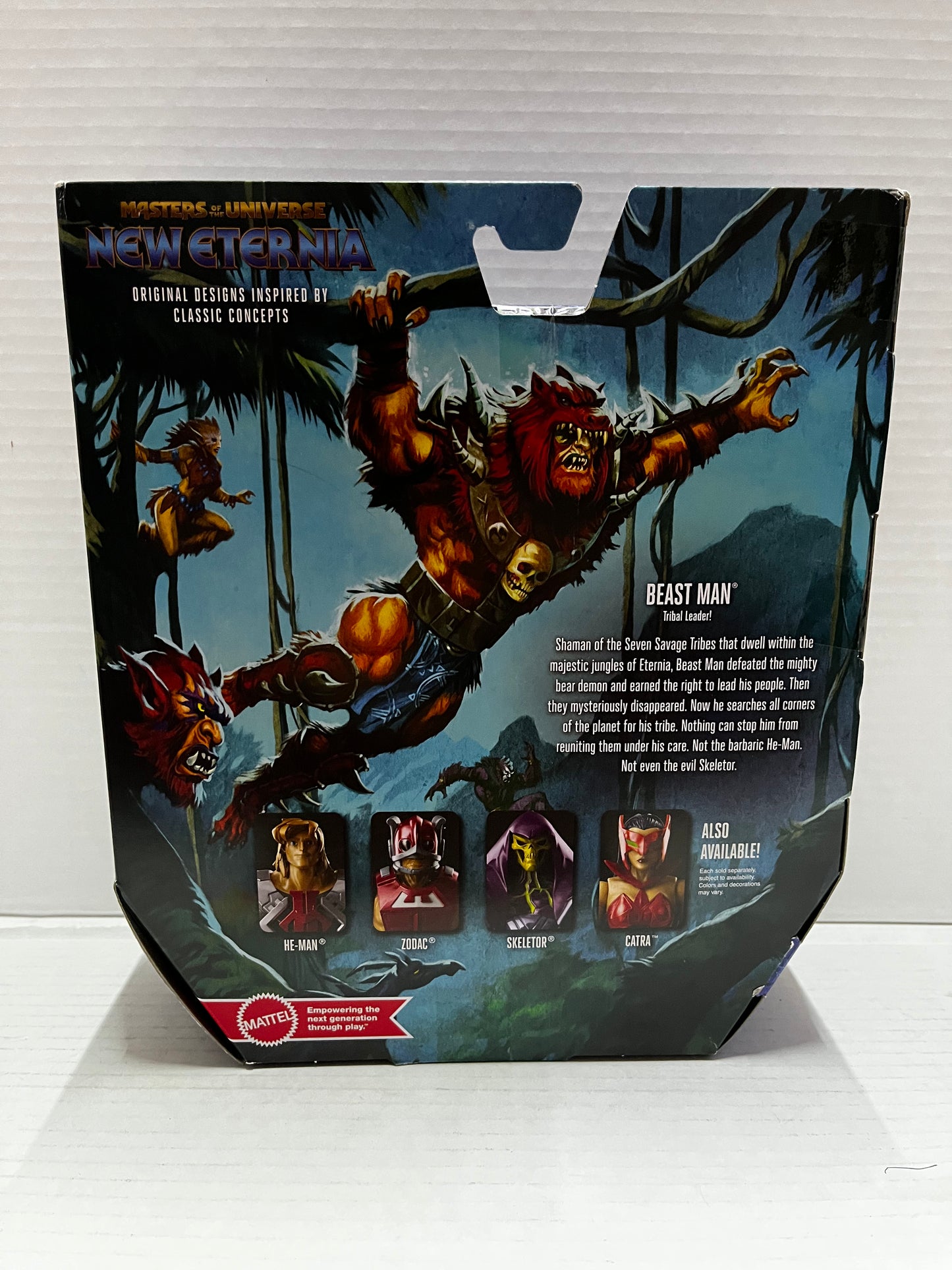 Masters of the Universe Masterverse New Eternia Beast Man Action Figure