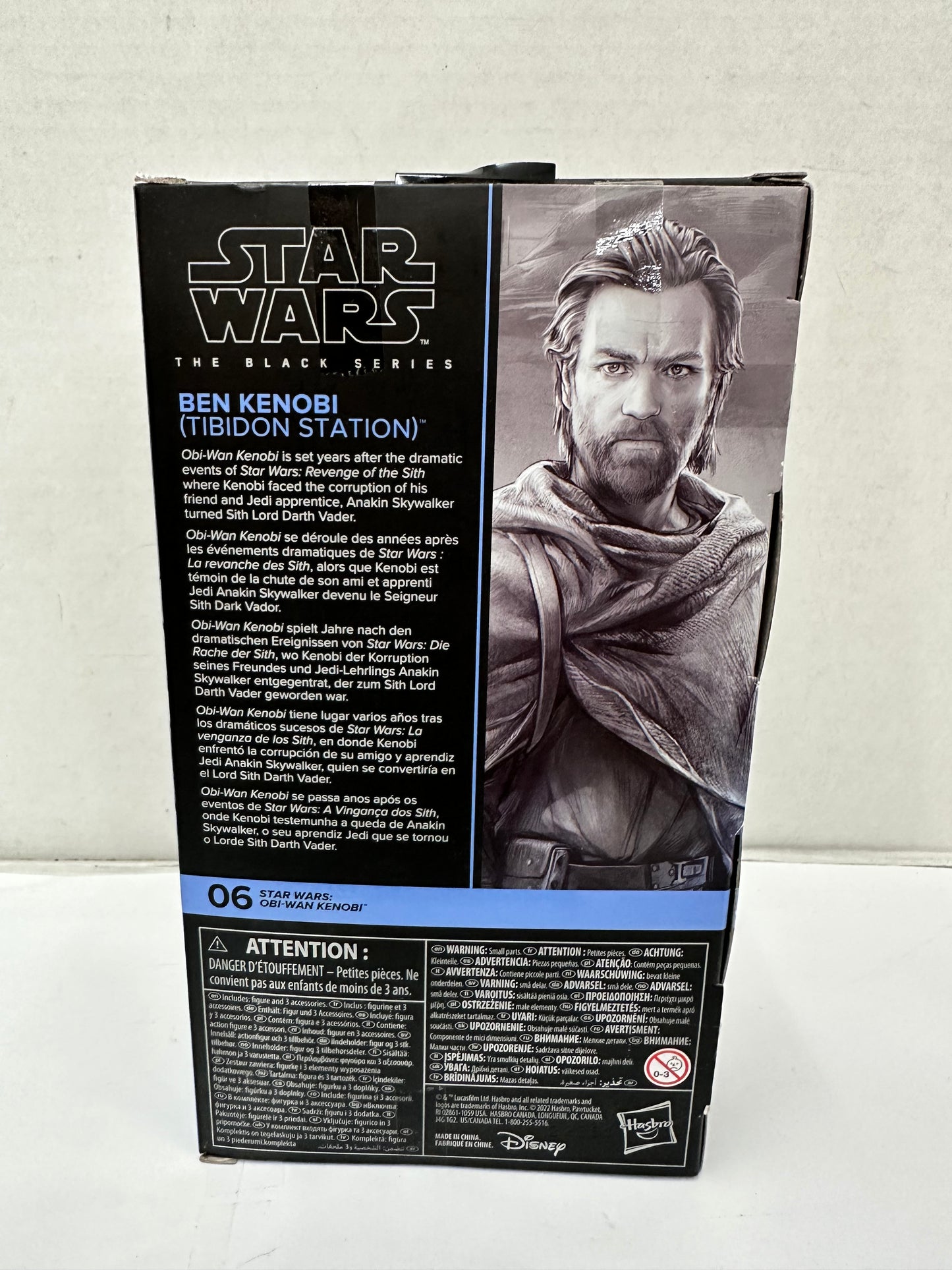 Star Wars Black Series Ben Kenobi Tibidon Station 6" Figure Hasbro New