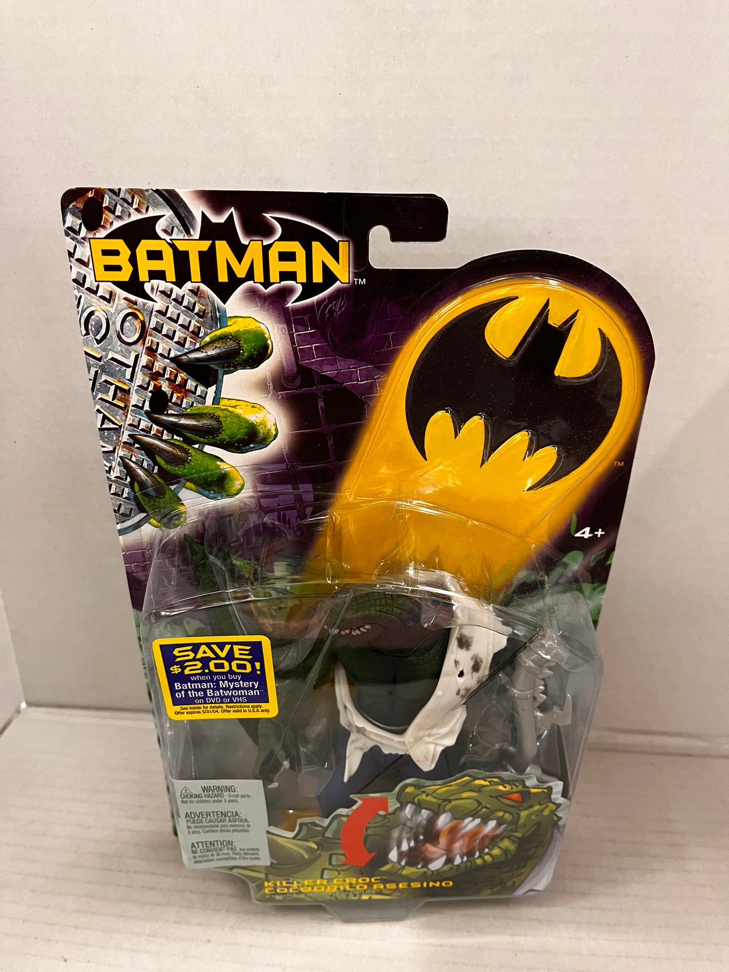 Batman-2003-Killer Croc Figurine Mattel