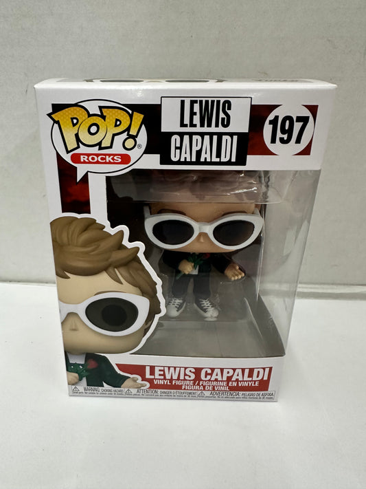Funko Pop! Rocks #197 Lewis Capaldi Vinyl Figure