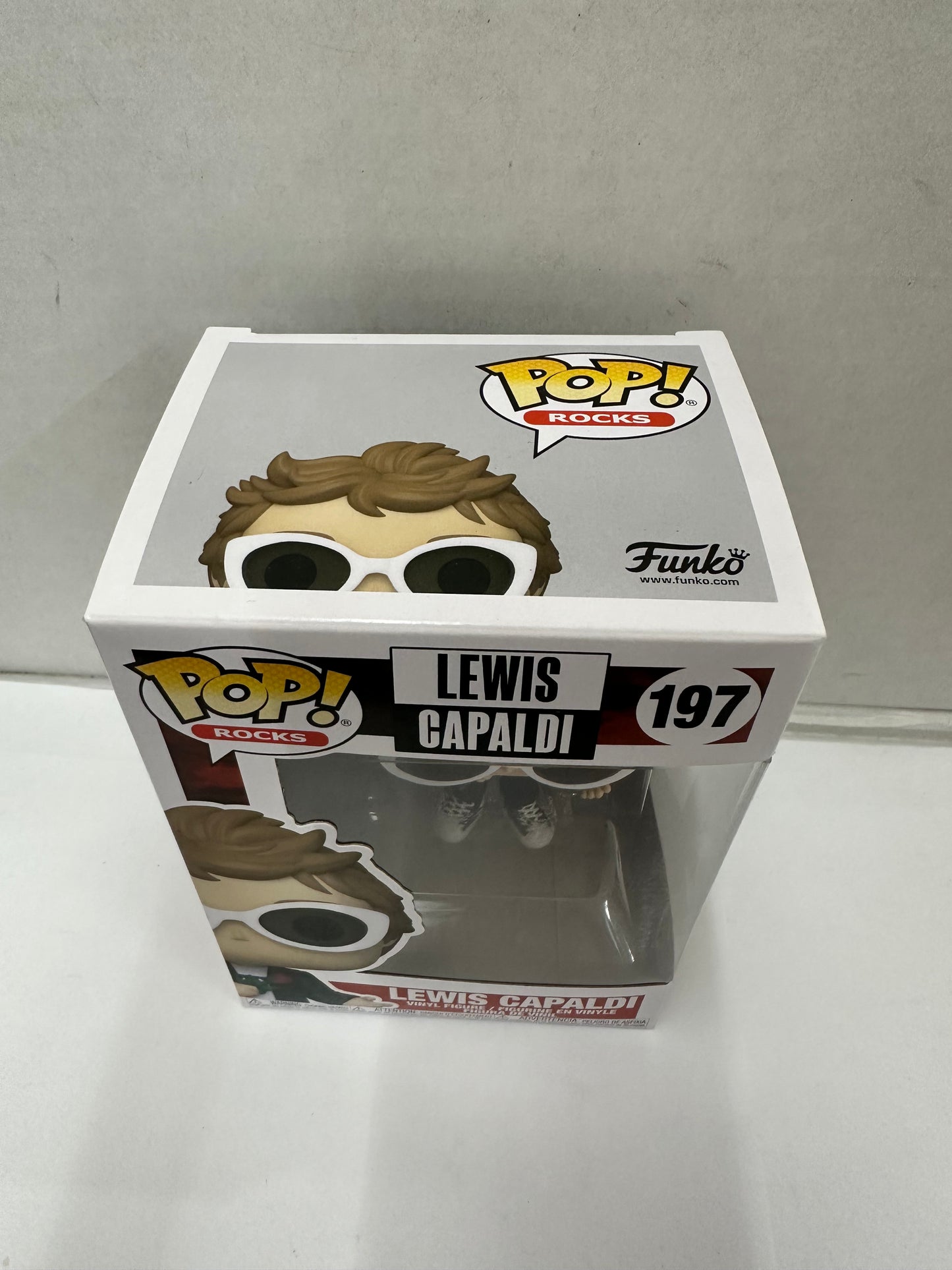 Funko Pop! Rocks #197 Lewis Capaldi Vinyl Figure