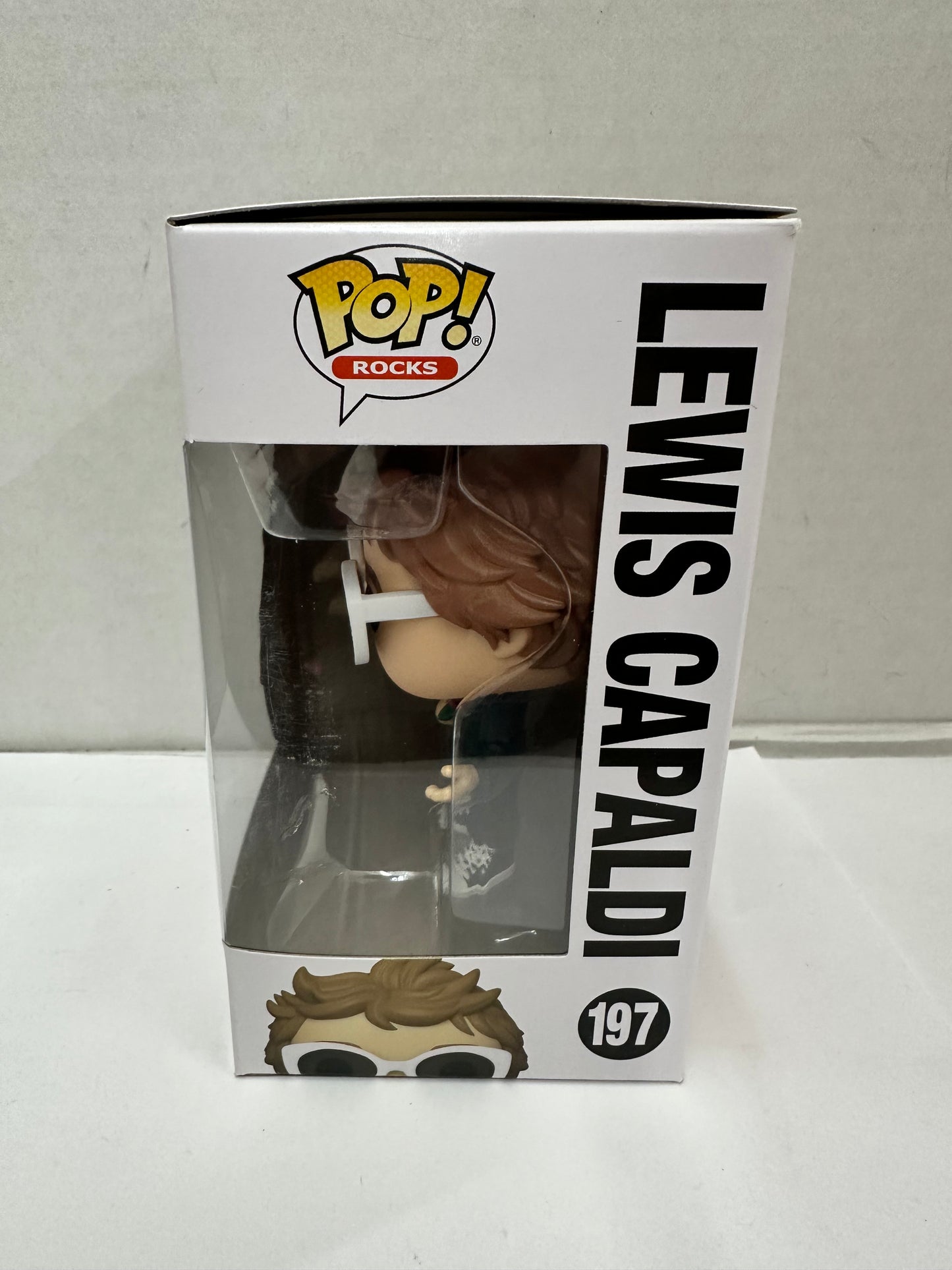 Funko Pop! Rocks #197 Lewis Capaldi Vinyl Figure