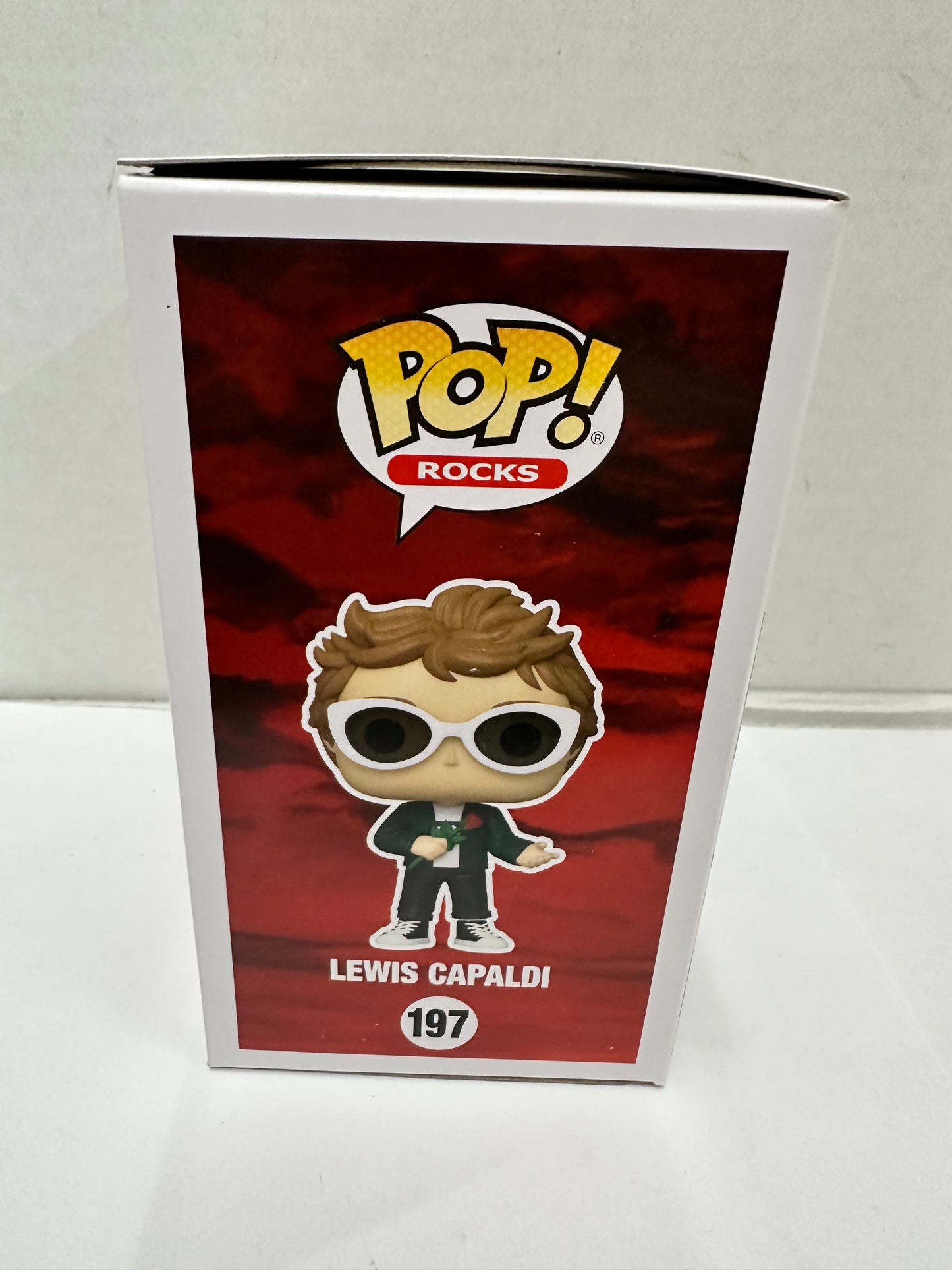 Funko Pop! Rocks #197 Lewis Capaldi Vinyl Figure