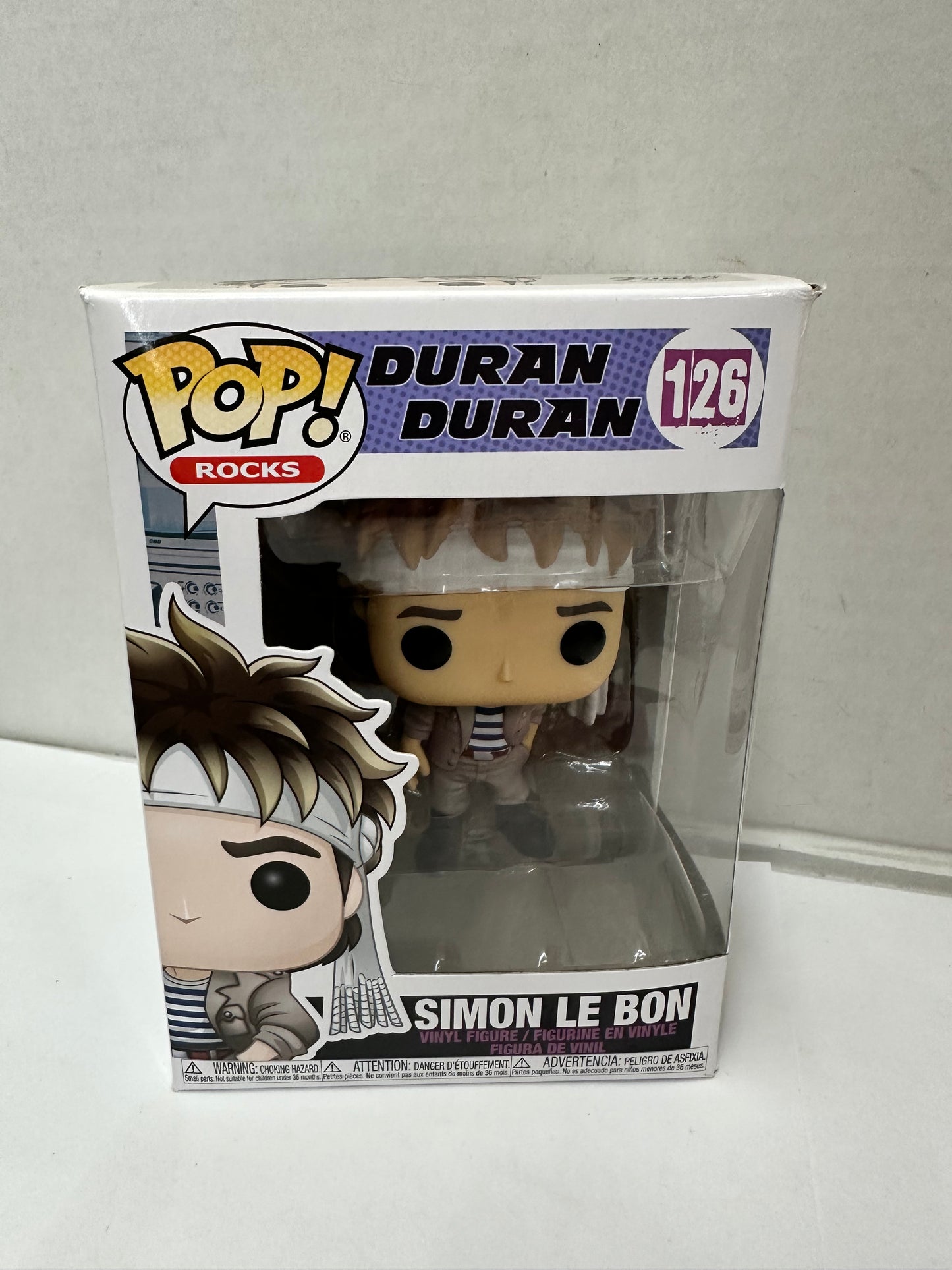 Funko Pop Vinyl Figure Rocks Duran Duran Simon Le Bon 126