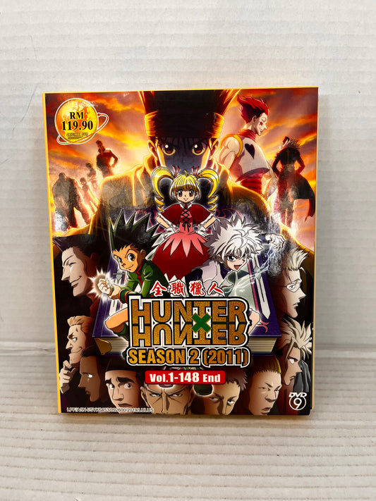 Anime DVD Hunter X Hunter TV Series Season 2 Vol.1-148 End (2011) English Dubbed