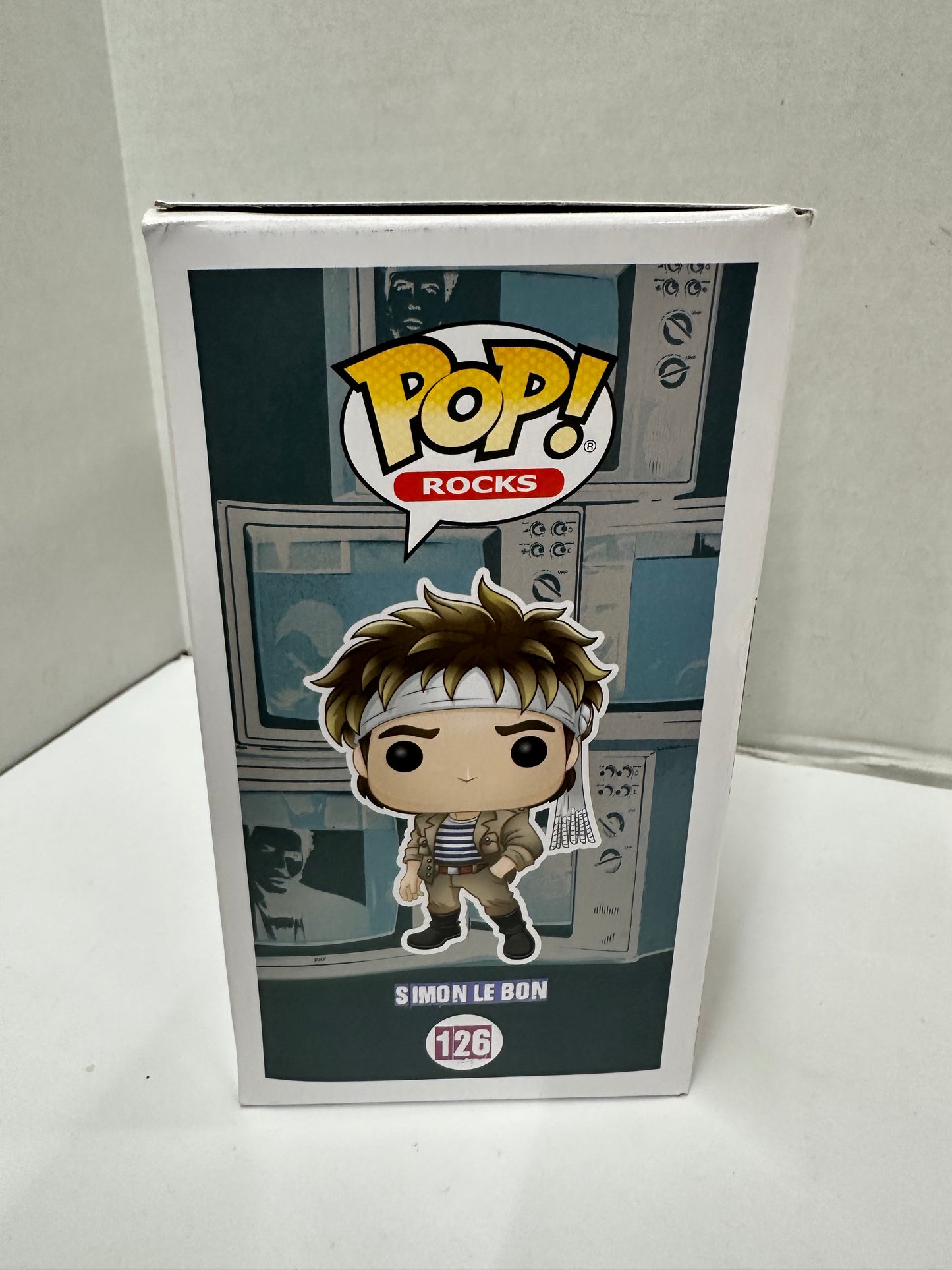 Funko Pop Vinyl Figure Rocks Duran Duran Simon Le Bon 126