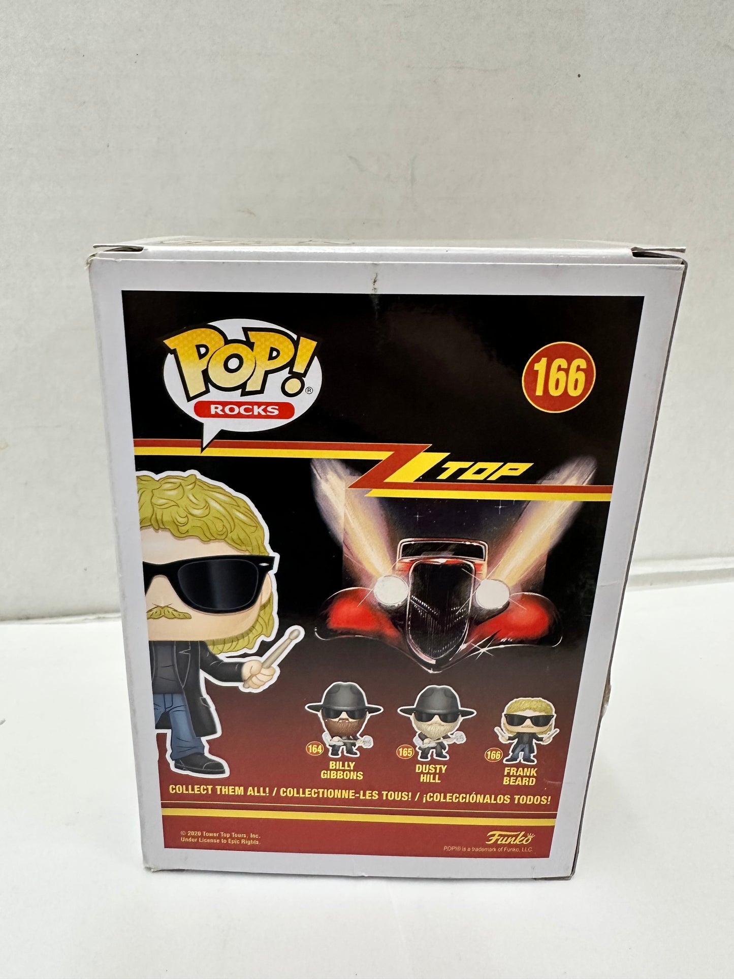 Funko POP! Rocks: ZZ Top #166 - Frank Beard