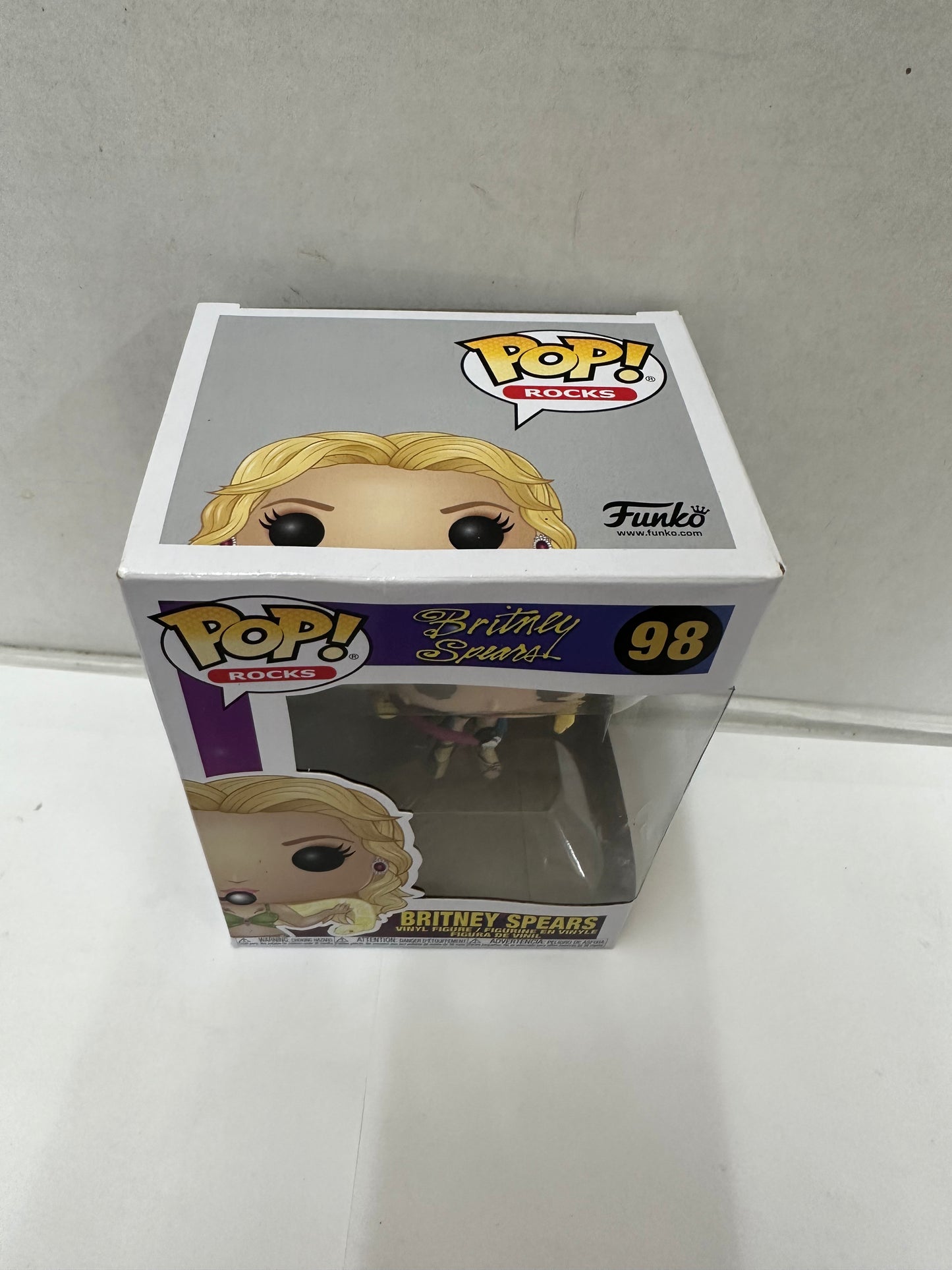 FUNKO Pop! Rocks Britney Spears Vinyl Figure #98