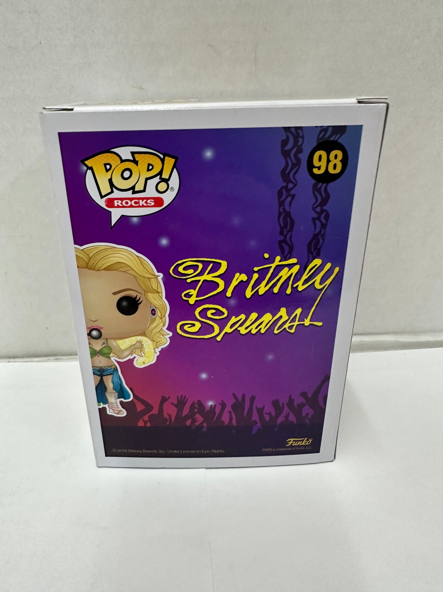 FUNKO Pop! Rocks Britney Spears Vinyl Figure #98
