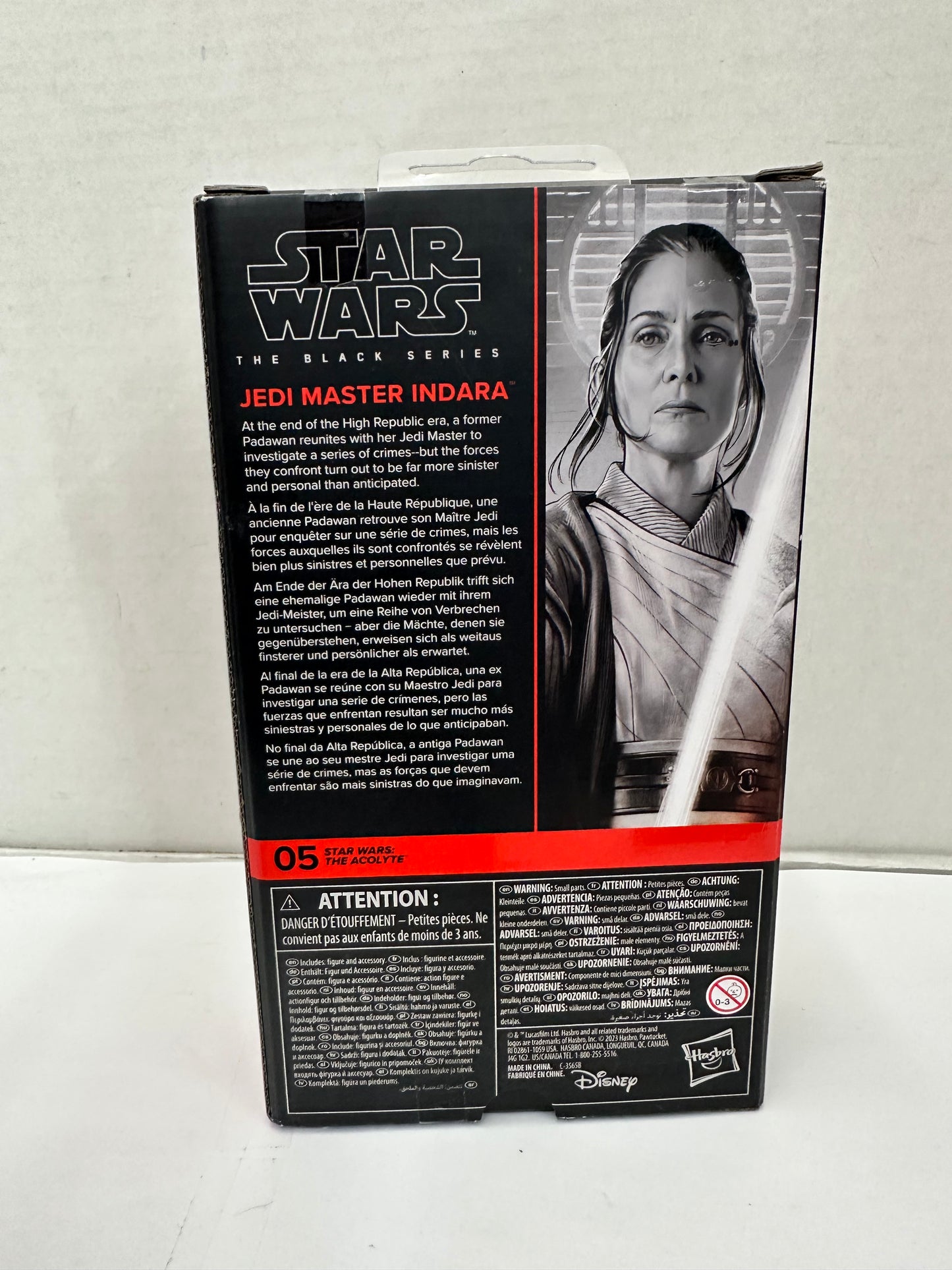 Star Wars Black Series Acolyte Jedi Master Indara 05 New Hasbro