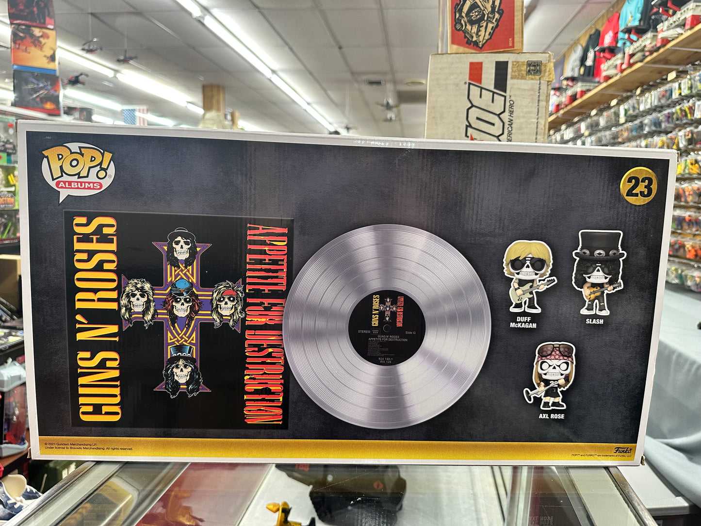 Guns N Roses Funko Pop! Appetite For Destruction Axl Rose/Duff /Slash Sealed