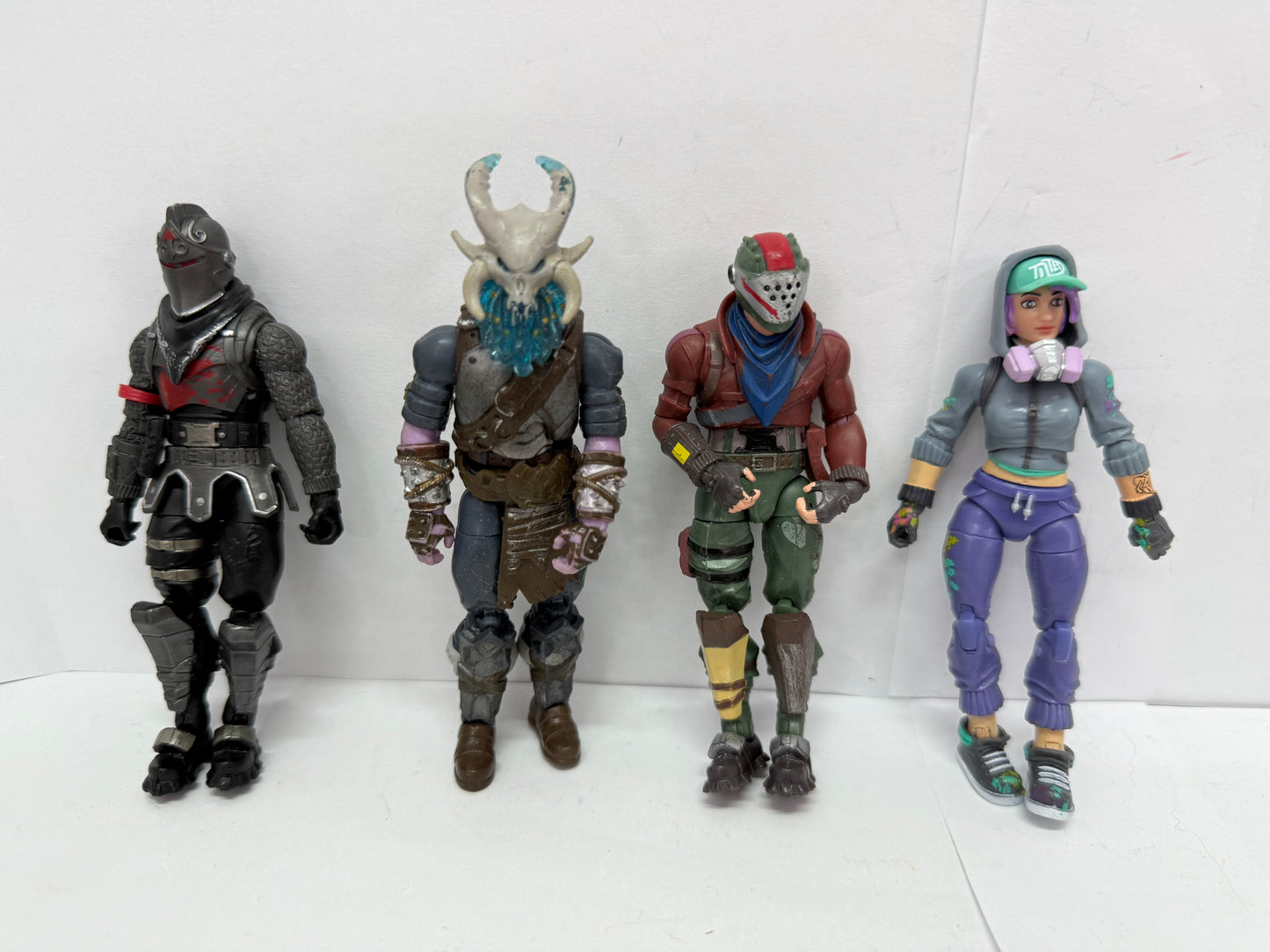 Lot of 14 4” Fortnite Action Figures Including Drift, Ragnarok, Omega, Etc