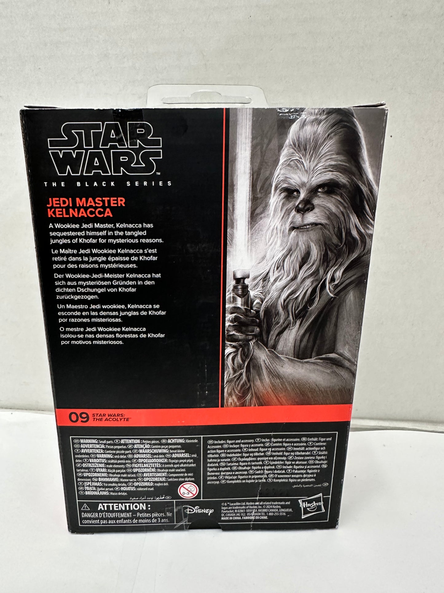 Star Wars The Black Series Jedi Master Kelnacca