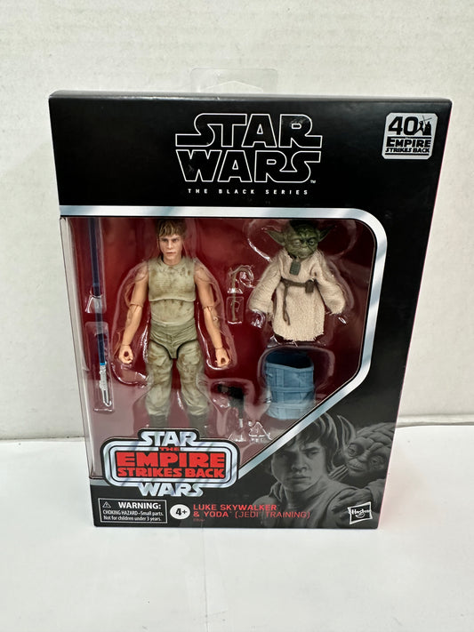 Star Wars The Black Series Luke Skywalker & Yoda Jedi Training 2020 Hasbro