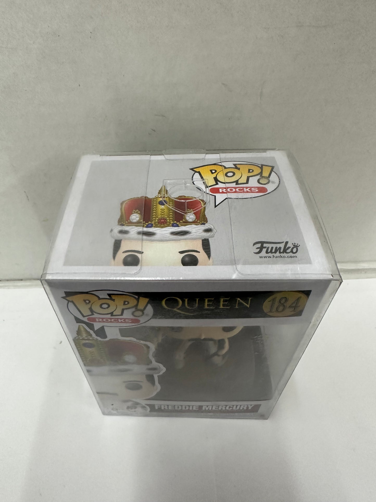 Queen Freddie Mercury King Pop! Vinyl Figure Vinyl Figure #184!