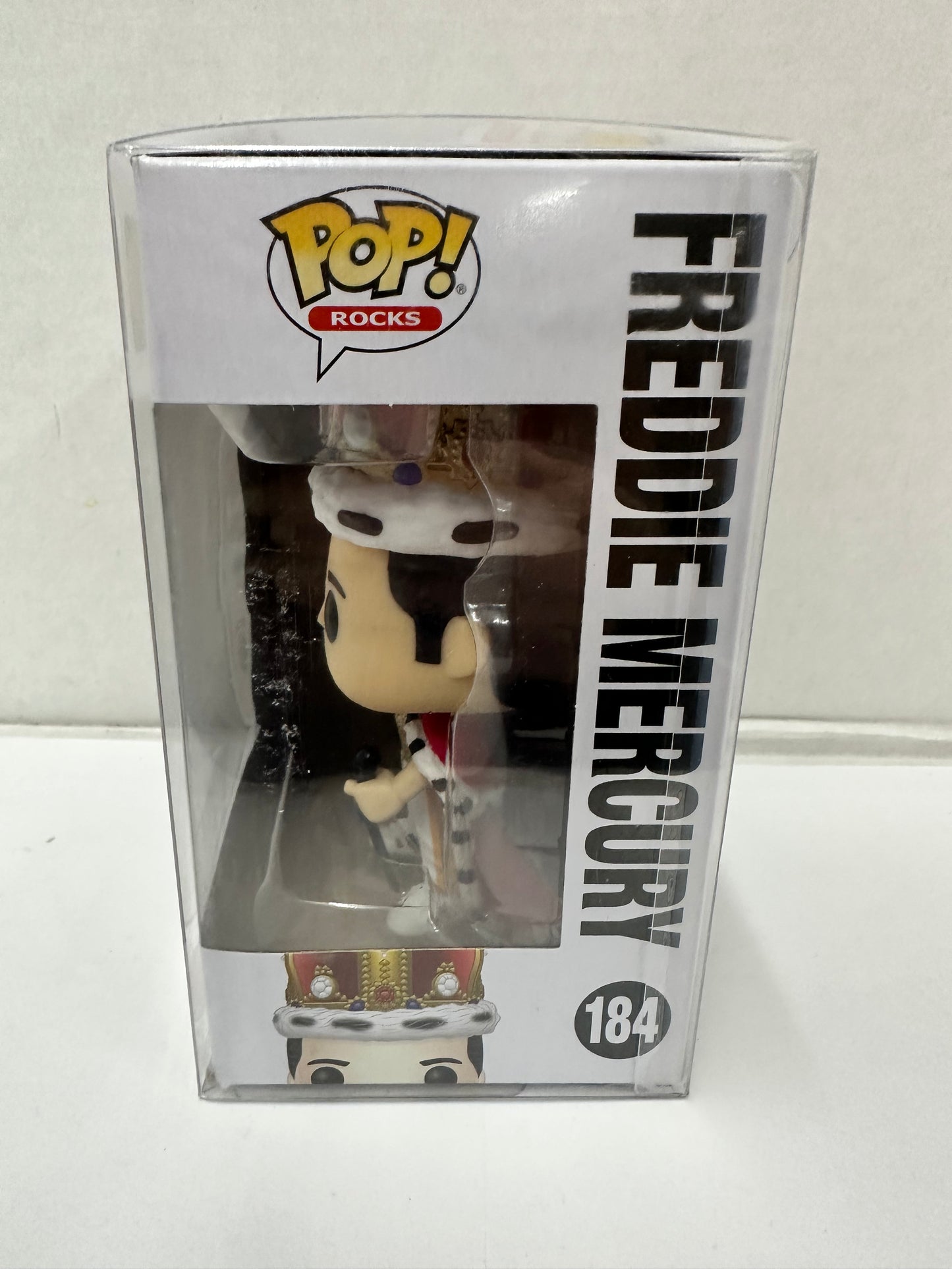 Queen Freddie Mercury King Pop! Vinyl Figure Vinyl Figure #184!