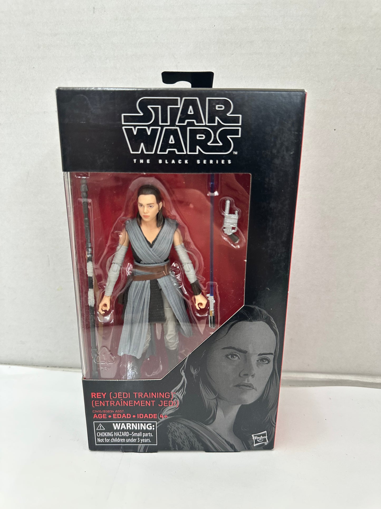 Star Wars The Black Series Rey Jedi Training Toy Collectible Action Figure