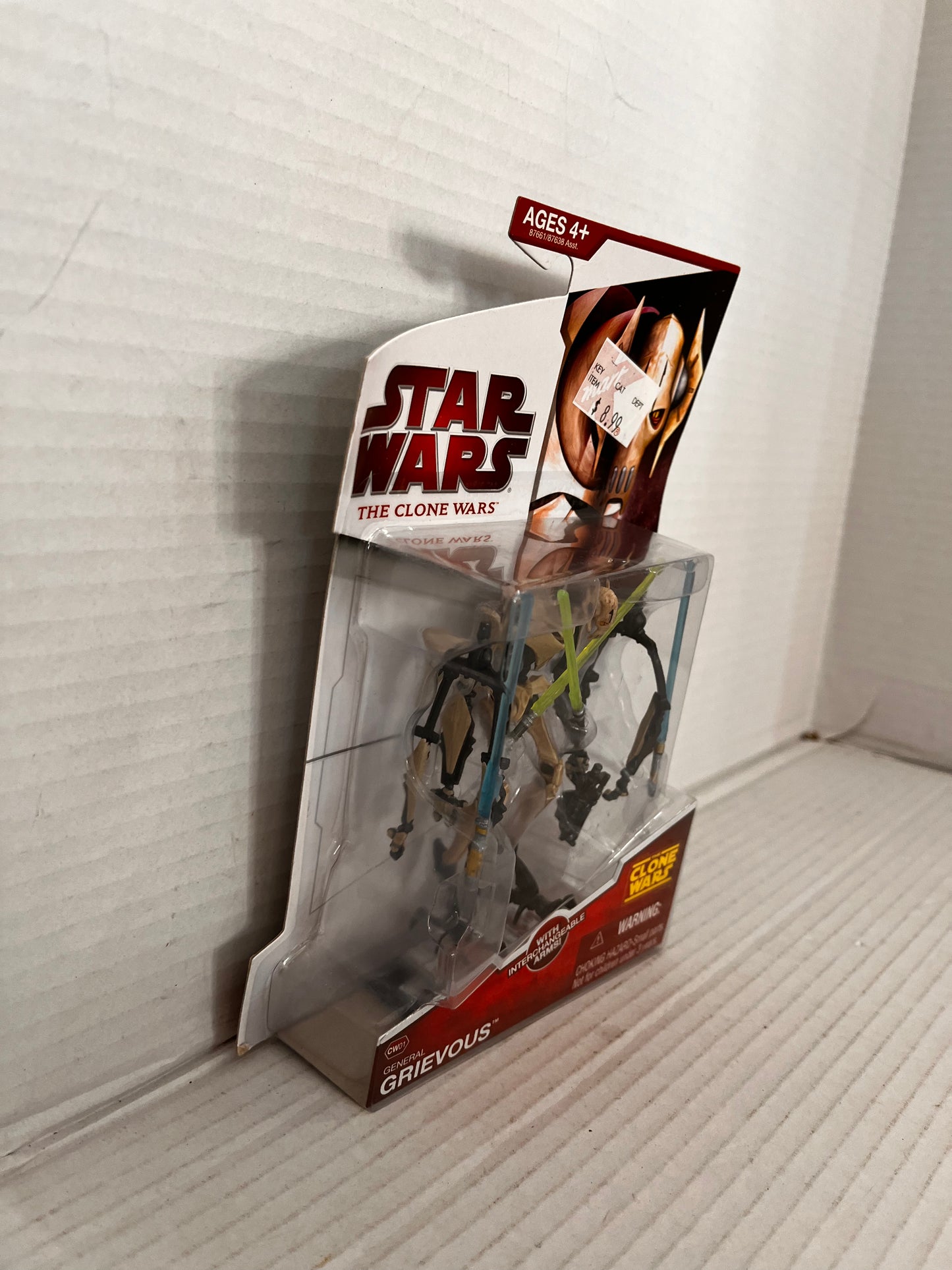 Hasbro Star Wars Clone Wars General Grievous CW01 Action Figure