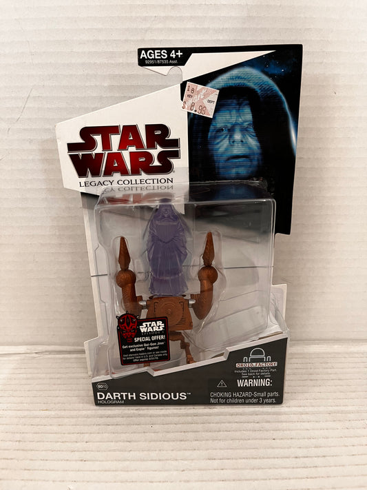 Star Wars Legacy Collection 3.75in Action Figures Darth Sidious Action Figure