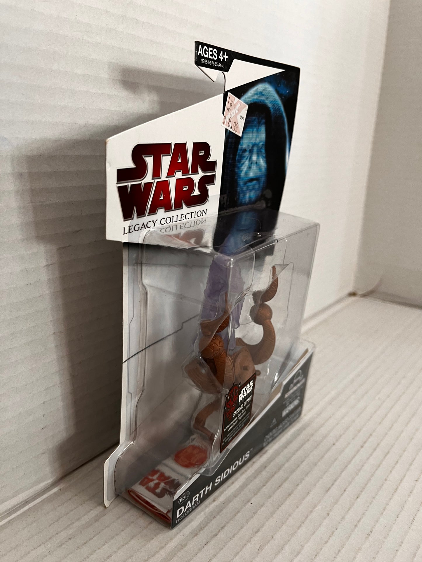 Star Wars Legacy Collection 3.75in Action Figures Darth Sidious Action Figure