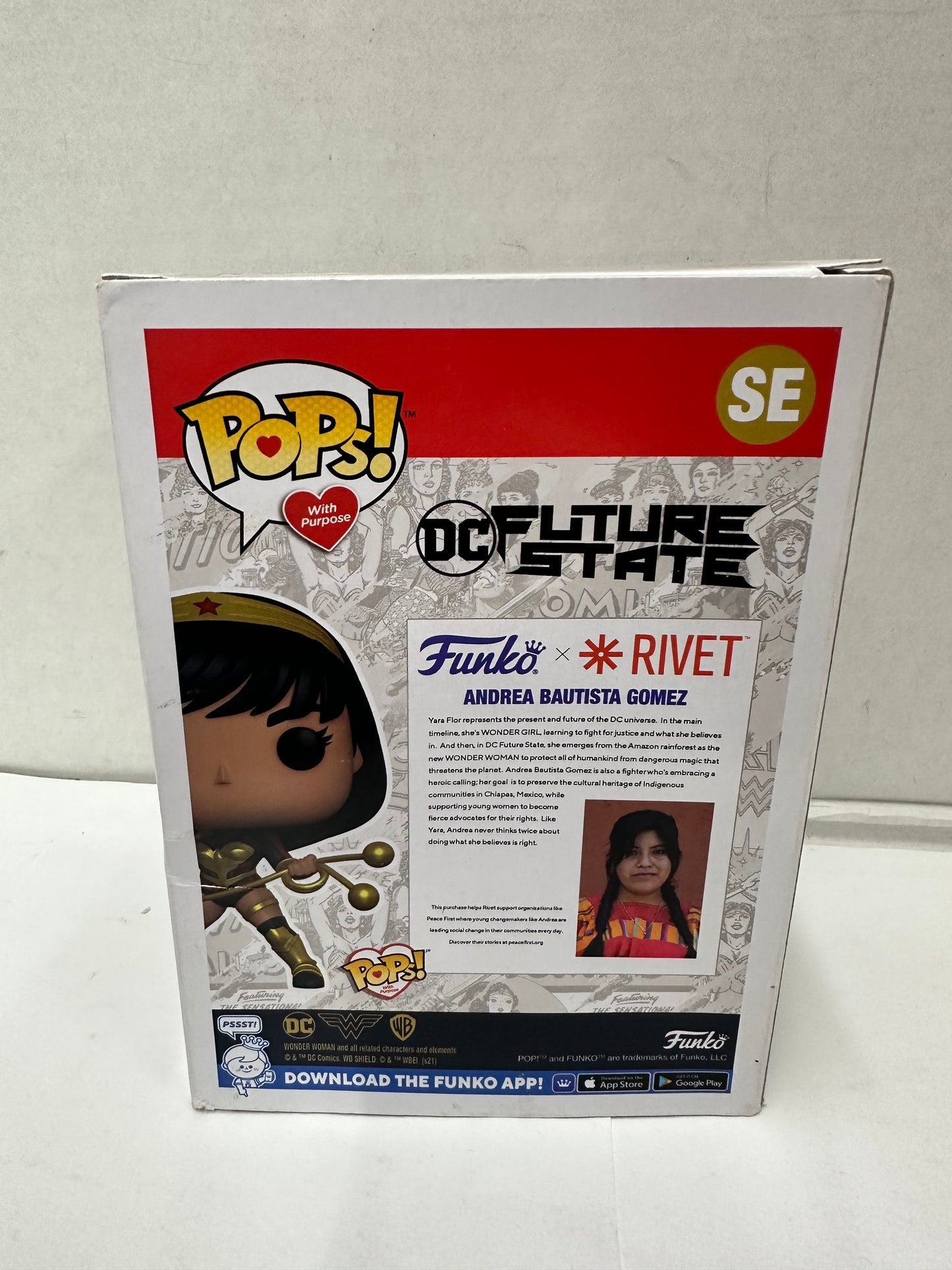 Funko Pop! Heroes: DC Comics - Yara Flor Future State (Rivet Youth Trust)