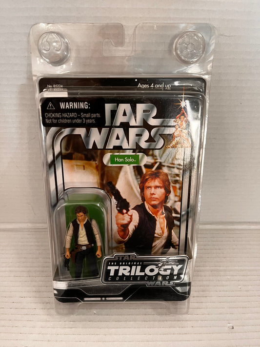 Star Wars Original Trilogy Collection A New Hope Han Solo Figure NEW w Case 2004