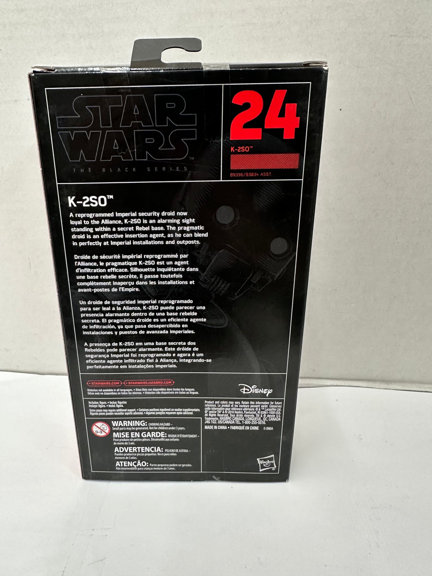 Star Wars Black Series Action Figure #24 K-2SO NEW SEALED BOX