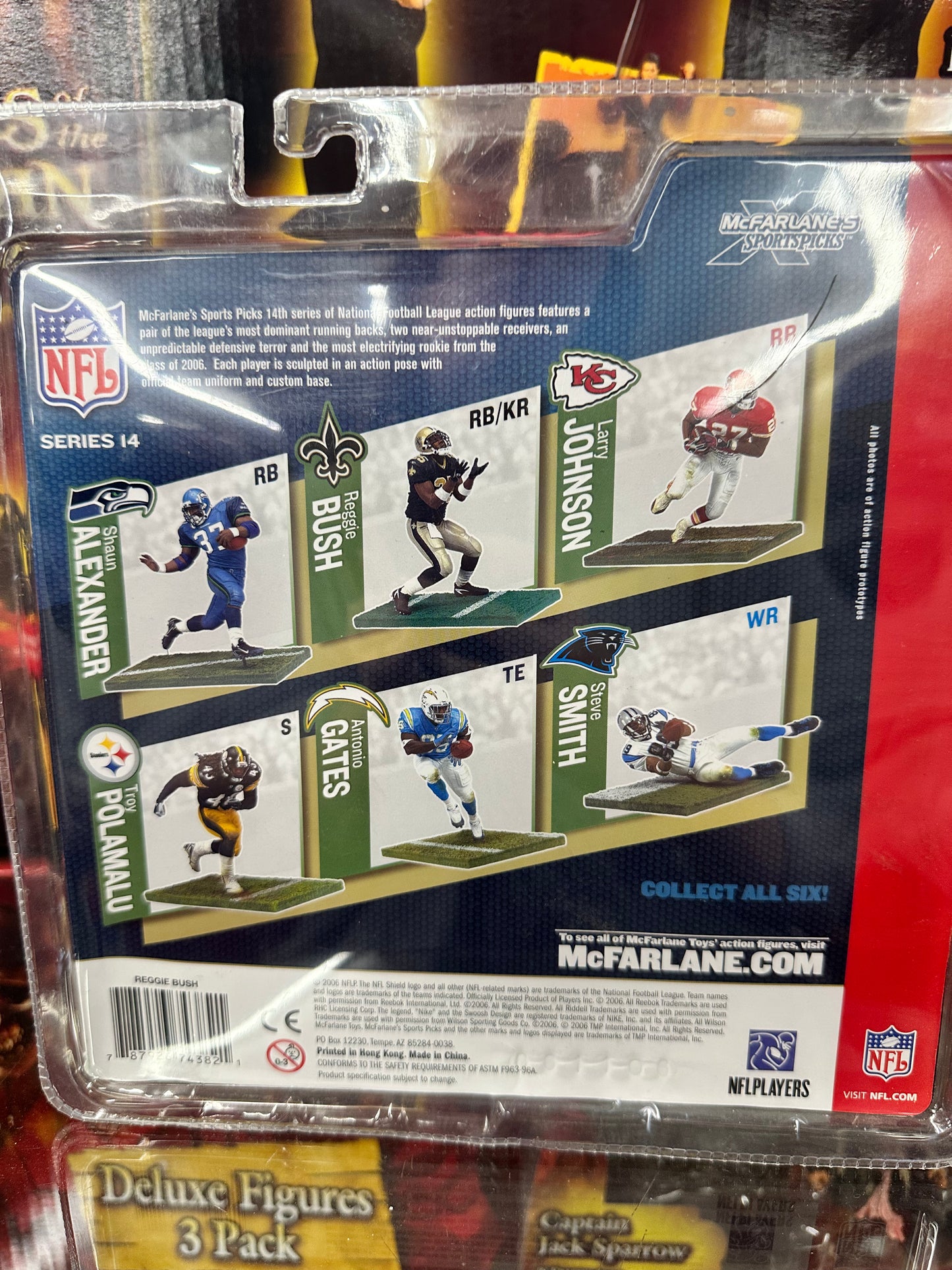 2006 McFarlane Sports Picks Series 14 Reggie Bush Figure