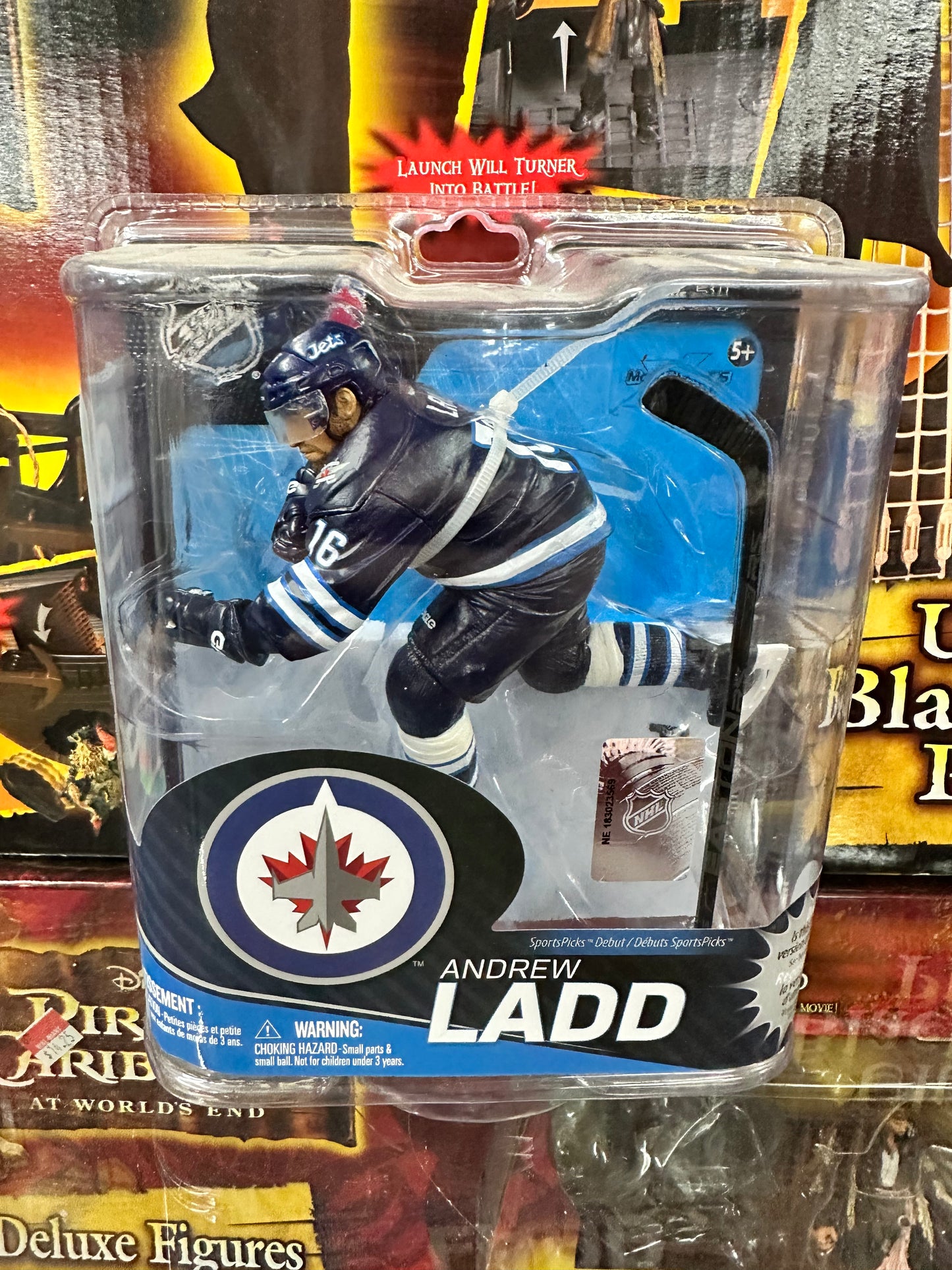 NHL Andrew Ladd Series 31 Figure McFarlane Blue Jersey