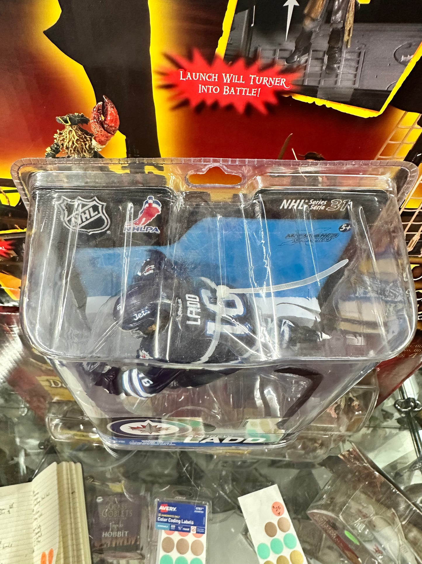 NHL Andrew Ladd Series 31 Figure McFarlane Blue Jersey