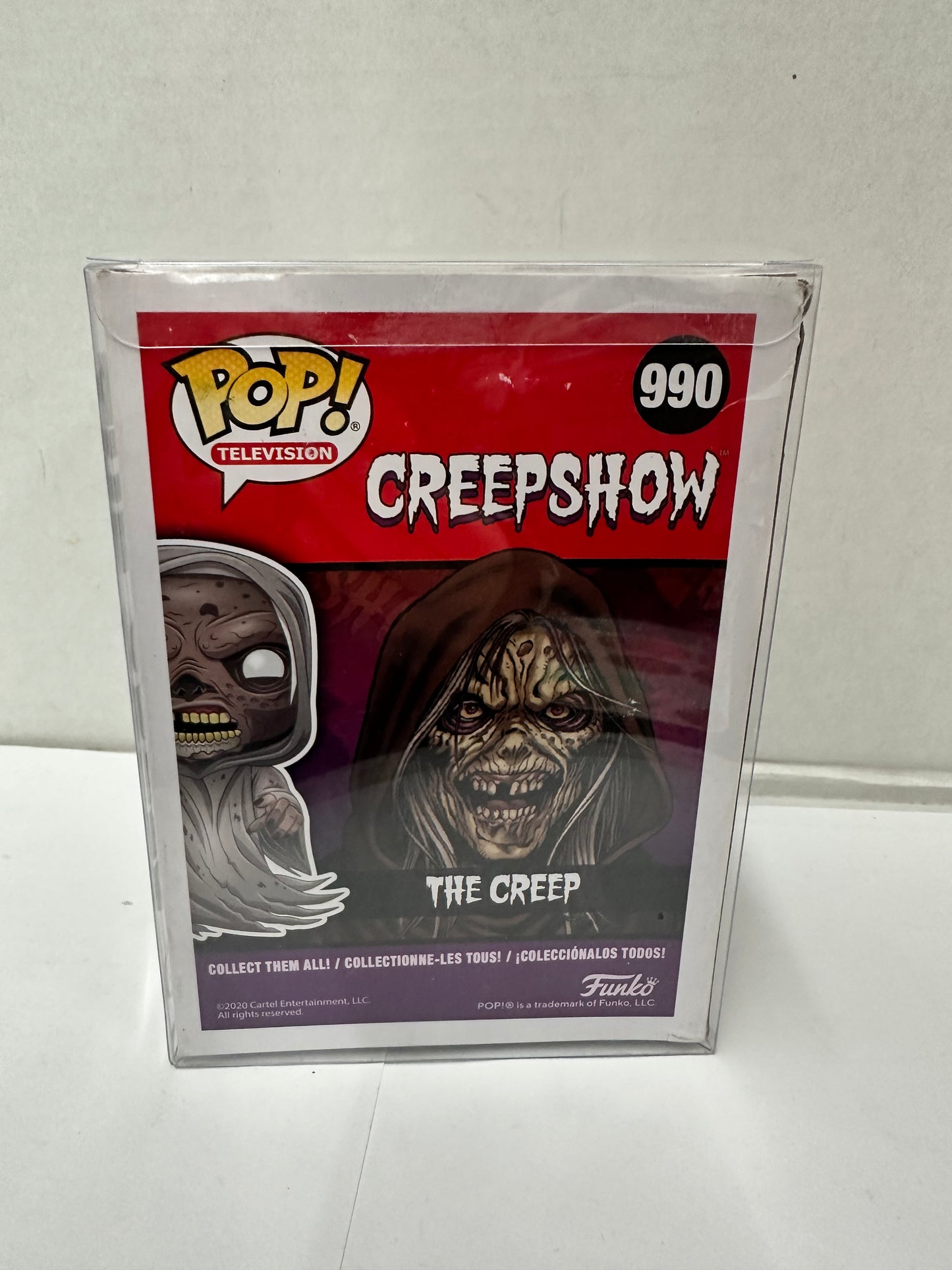 Funko Pop! CREEPSHOW THE CREEP #990 WALMART EXCLUSIVE GITD VINYL FIGURE