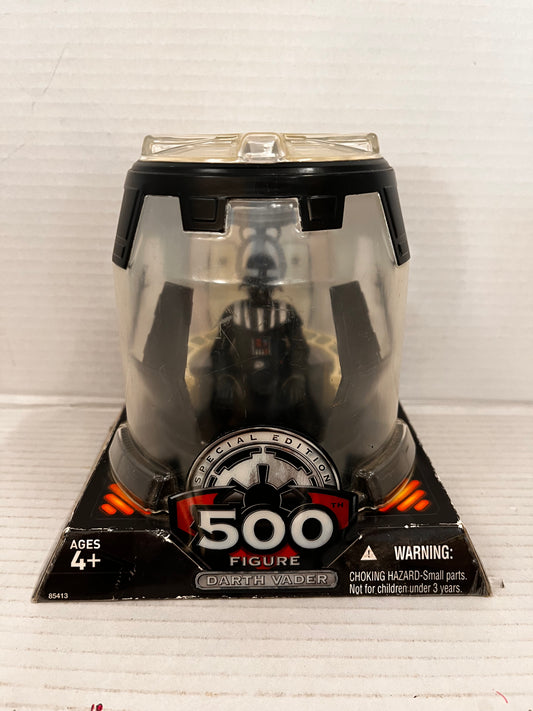 STAR WARS 3.75 2005 DARTH VADER 500TH FIGURE SPECIAL EDITION