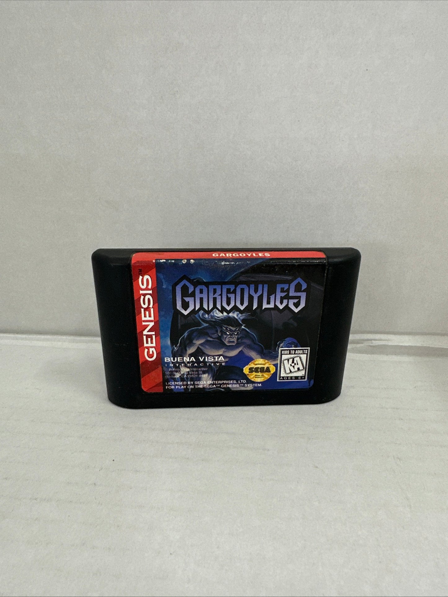 Gargoyles Sega Genesis Game 1995 Not Tested