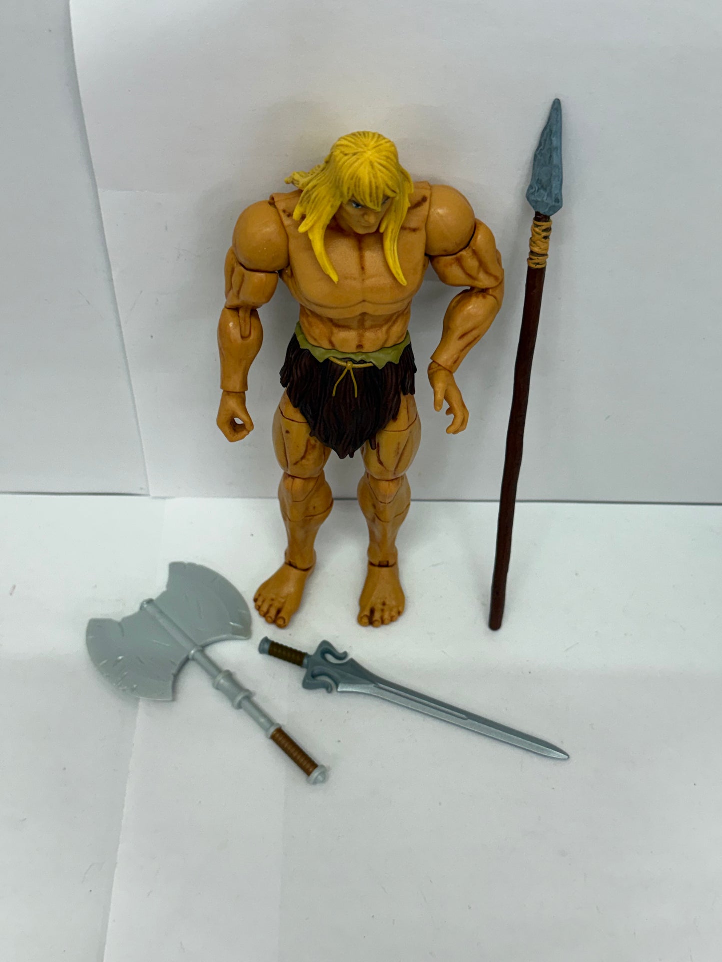 Mattel Masters of The Universe Revelation Savage HE-MAN Loose MOTU #2