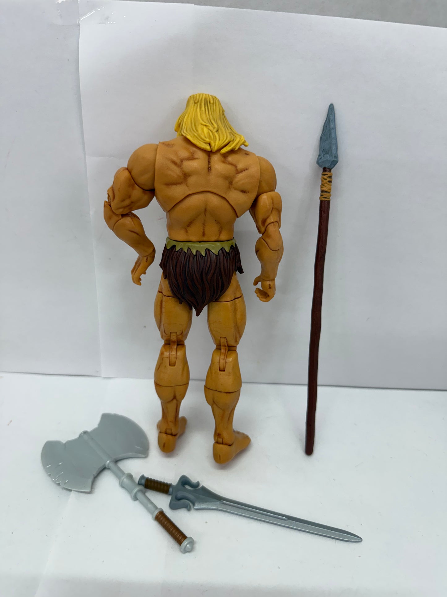 Mattel Masters of The Universe Revelation Savage HE-MAN Loose MOTU #2