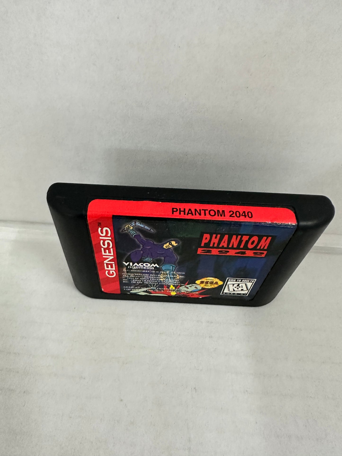 Phantom 2040 Sega Genesis Cartridge Only Not Tested