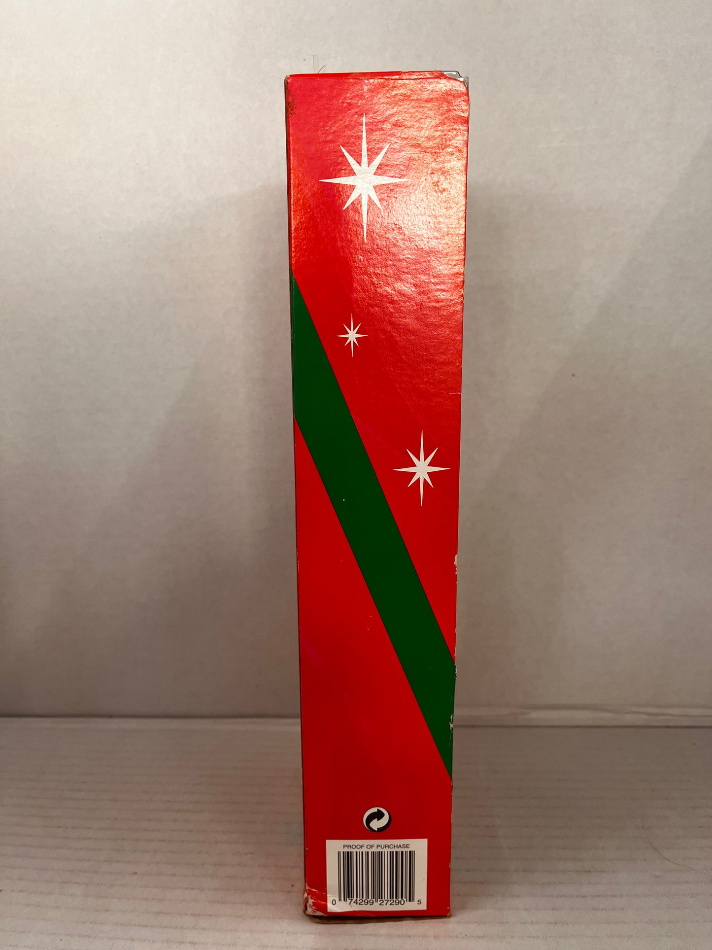 Vintage 2000 Barbie 27290 Holiday Surprise Doll Green Dress Red Hair