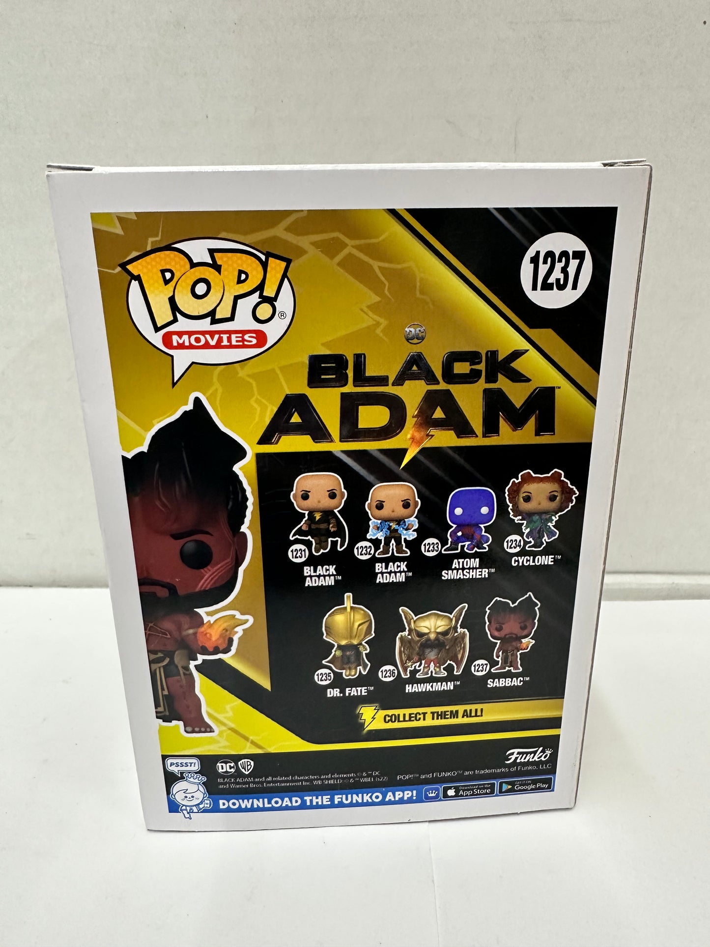 FUNKO POP! MOVIES: Black Adam - Sabbac Vinyl Figure