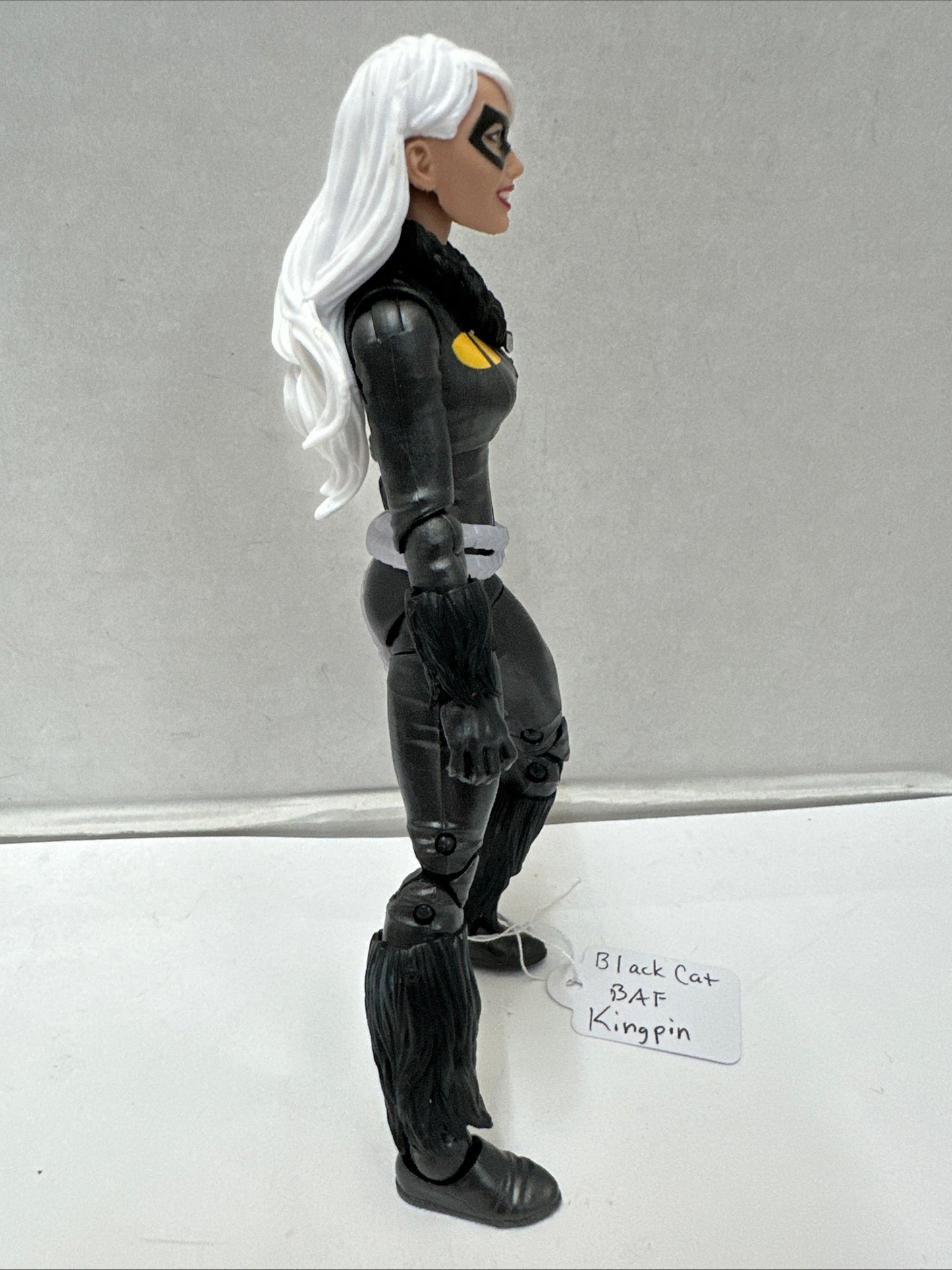 Marvel Legends Spider-Man Black Cat Kingpin BAF Wave Hasbro 6" Action Figure HTF