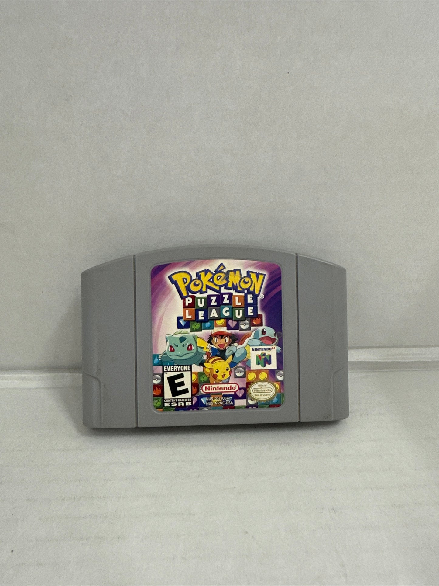 Pokémon Puzzle League Nintendo 64 Cartridge Only Untested