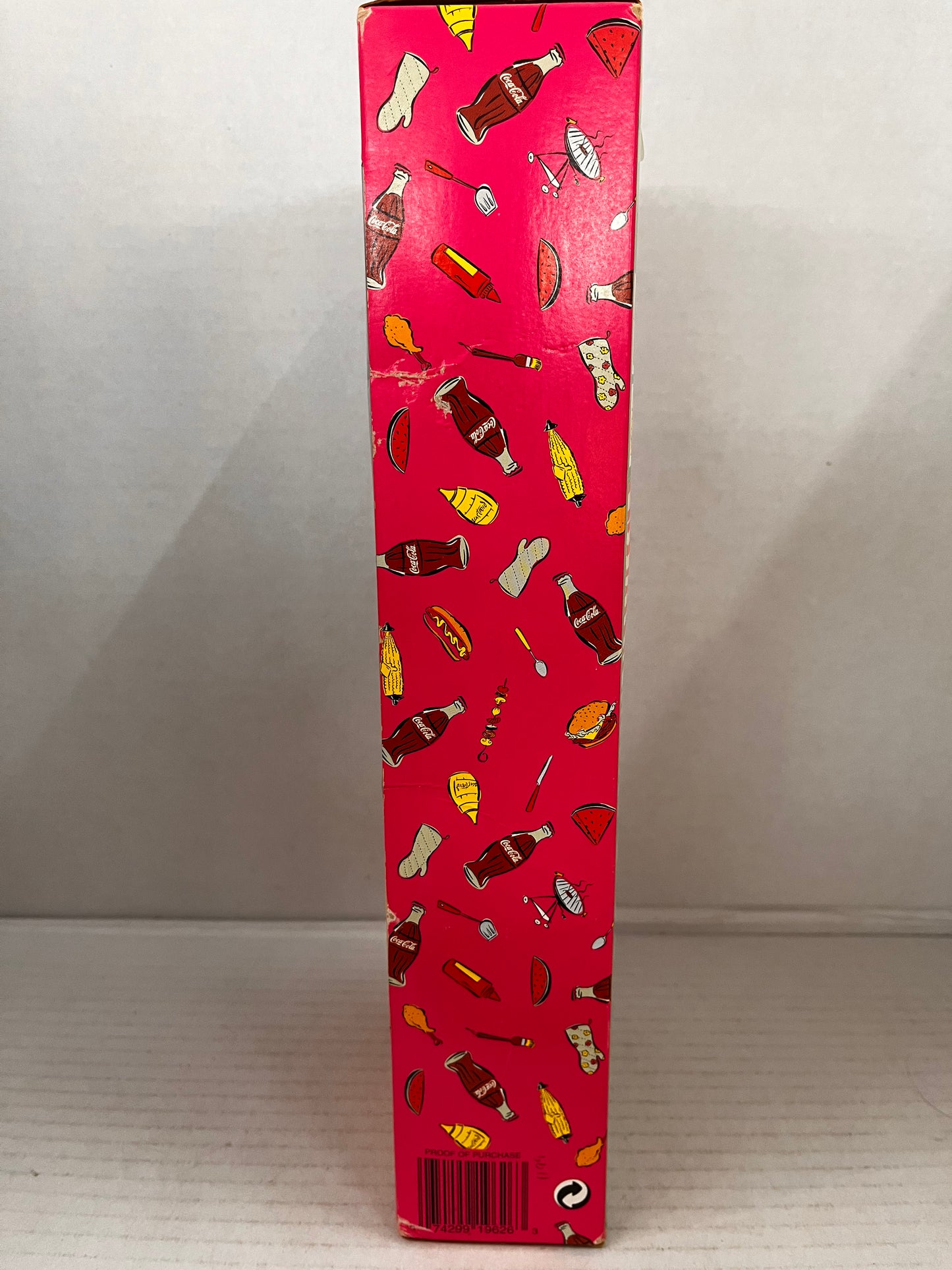 Barbie Coco Cola Picnic Doll With Picnic Fun Cut-Outs On The Back Of The Box