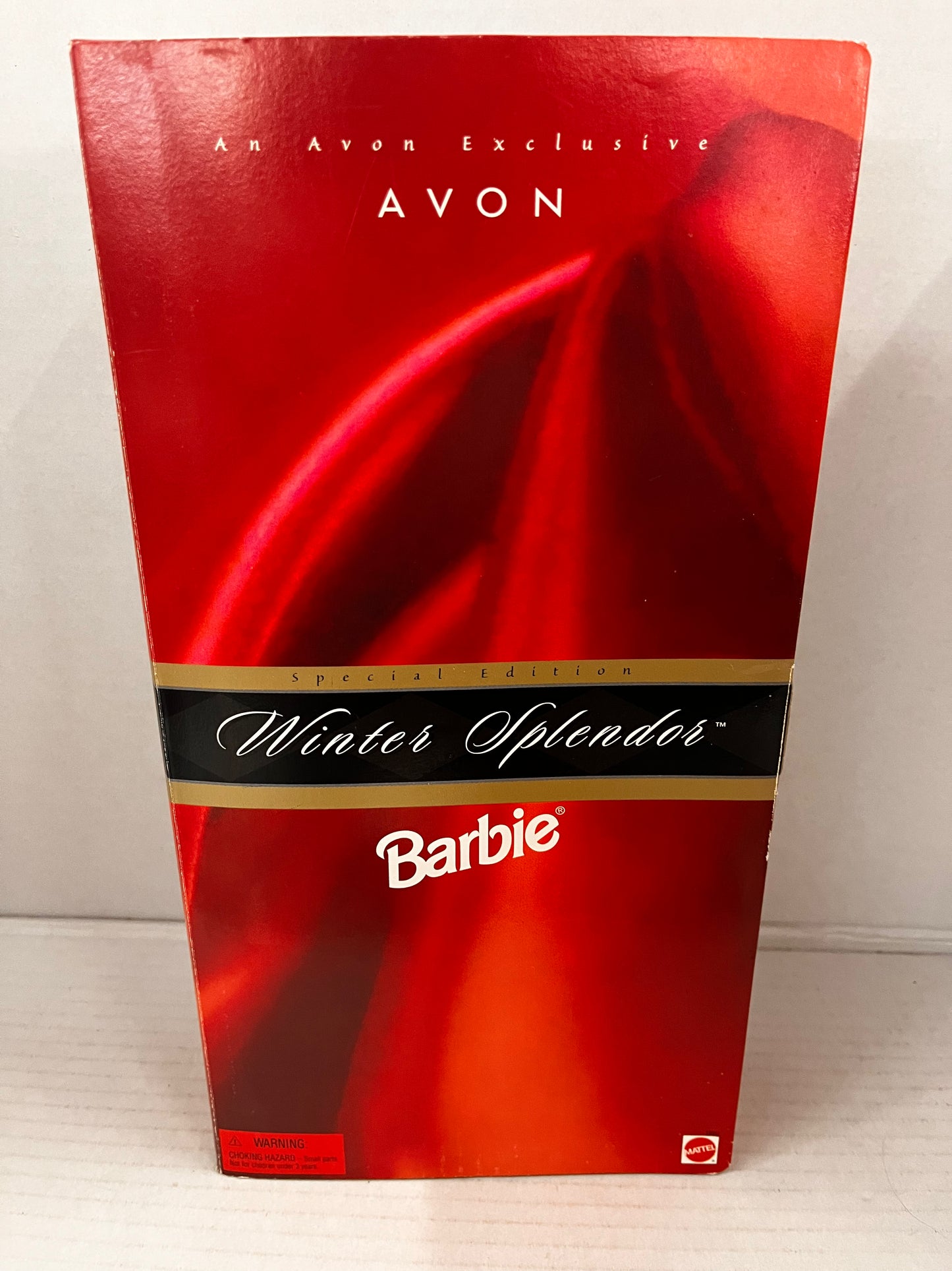 Barbie Mattel 1998 Avon Exclusive Winter Splendor Doll Special Edition