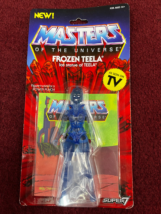 Frozen Teela Super 7 Filmation Masters of the Universe